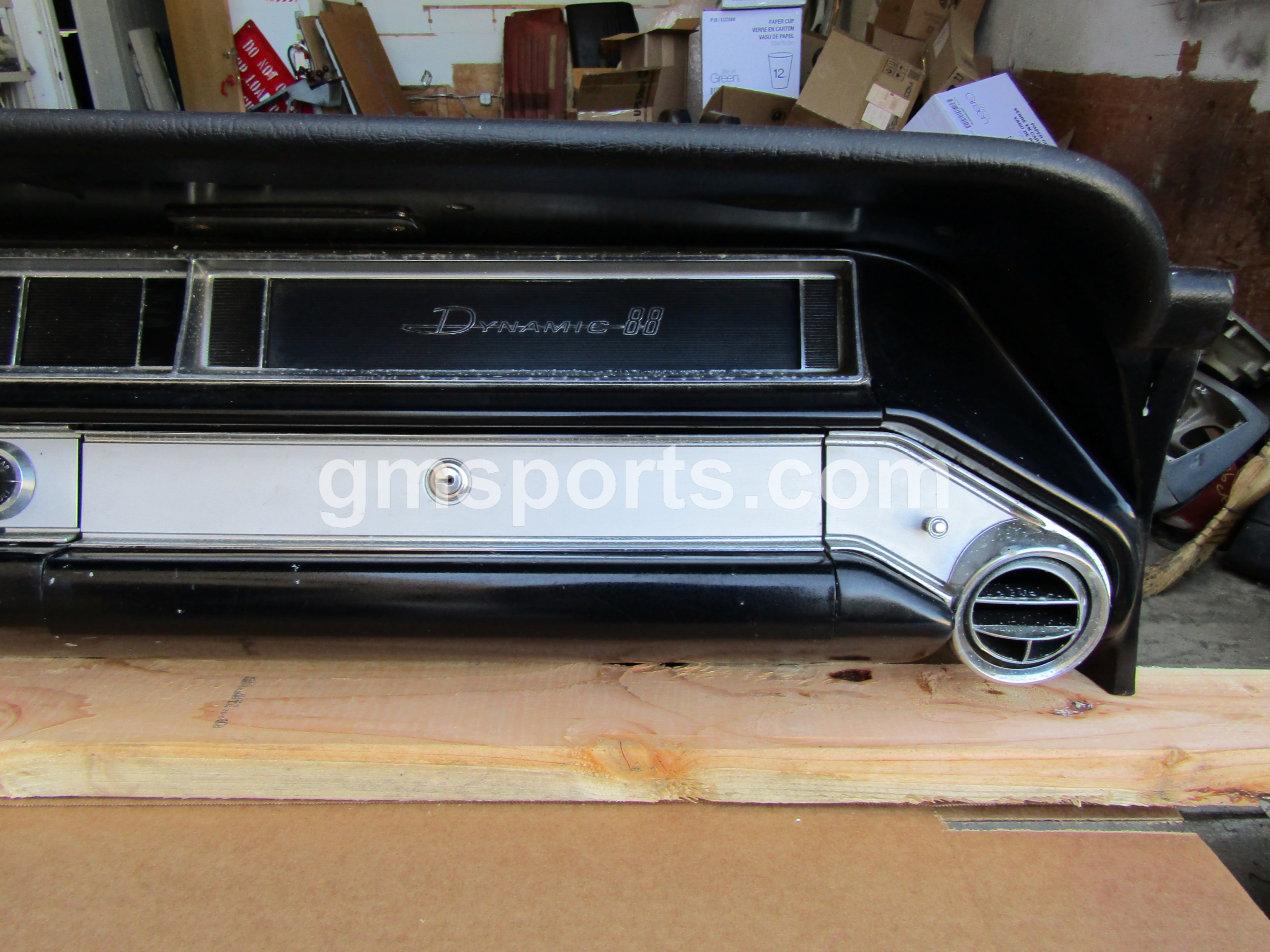 1964, Oldsmobile, Dynamic, 88, dash, Assembly, Instrument, Cluster, Heater, controls, headlight switch