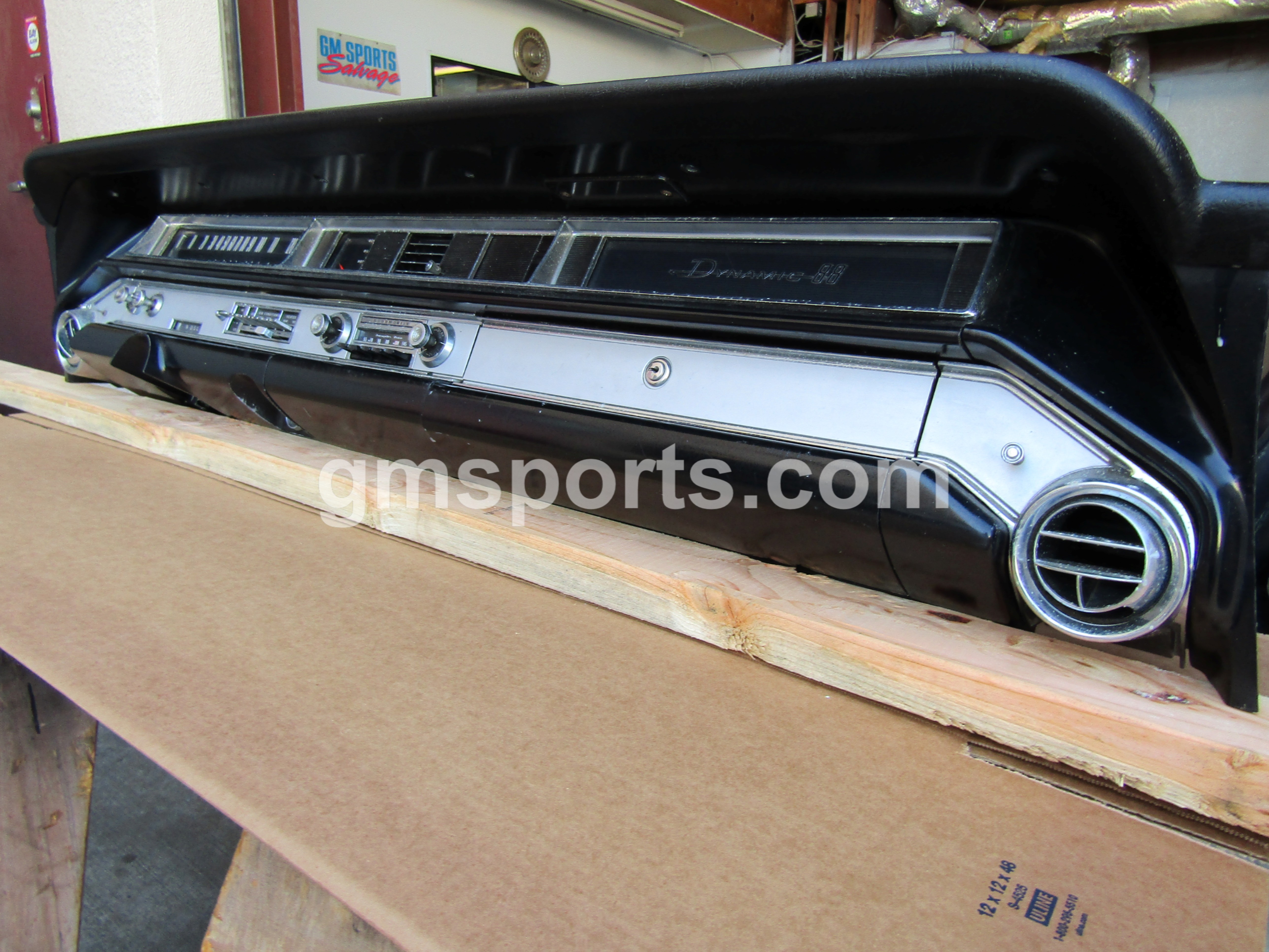 1964, Oldsmobile, Dynamic, 88, dash, Assembly, Instrument, Cluster, Heater, controls, headlight switch