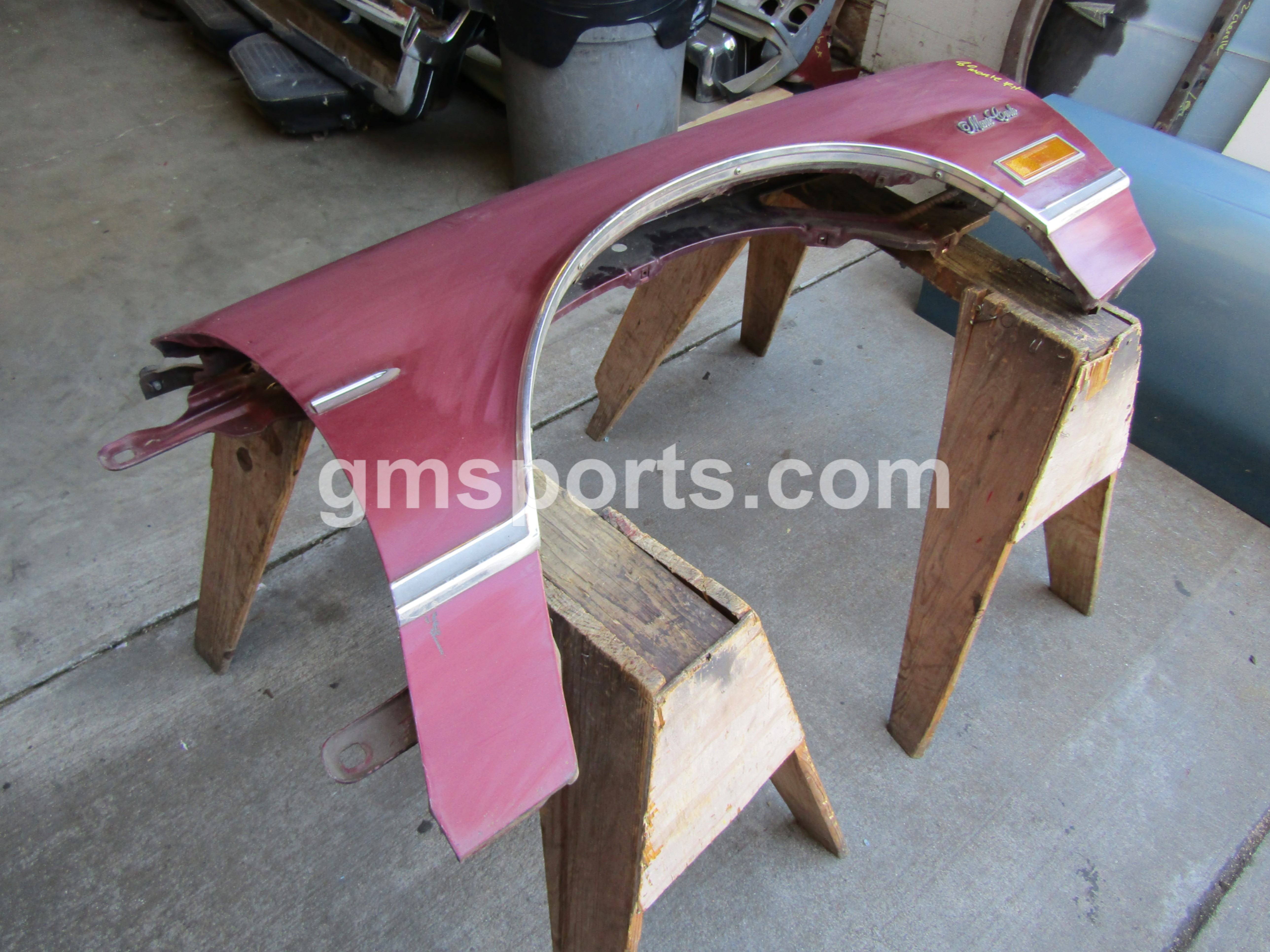 1980, Chevrolet, Monte, Carlo, Right, Fender,