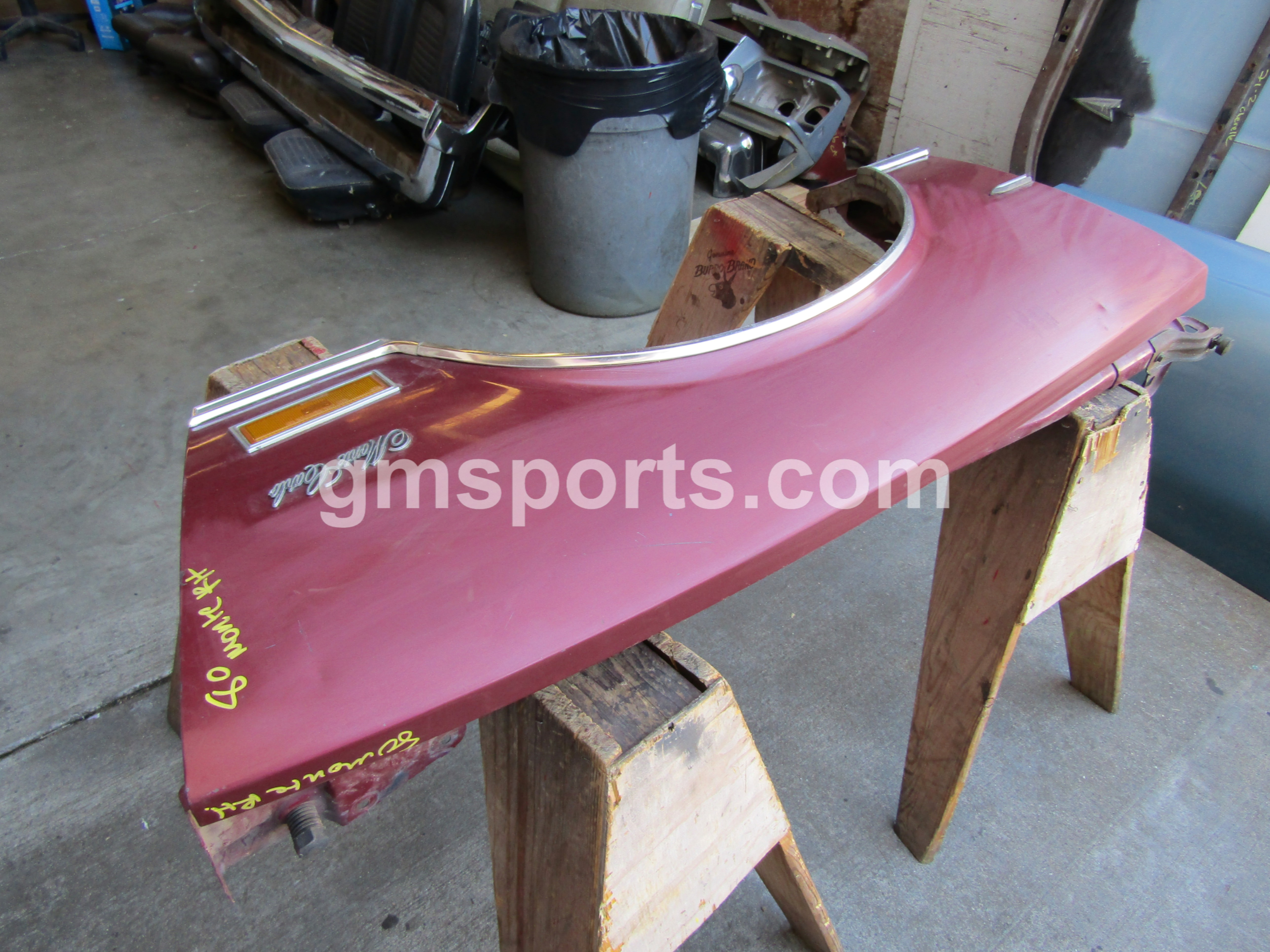 1980, Chevrolet, Monte, Carlo, Right, Fender,