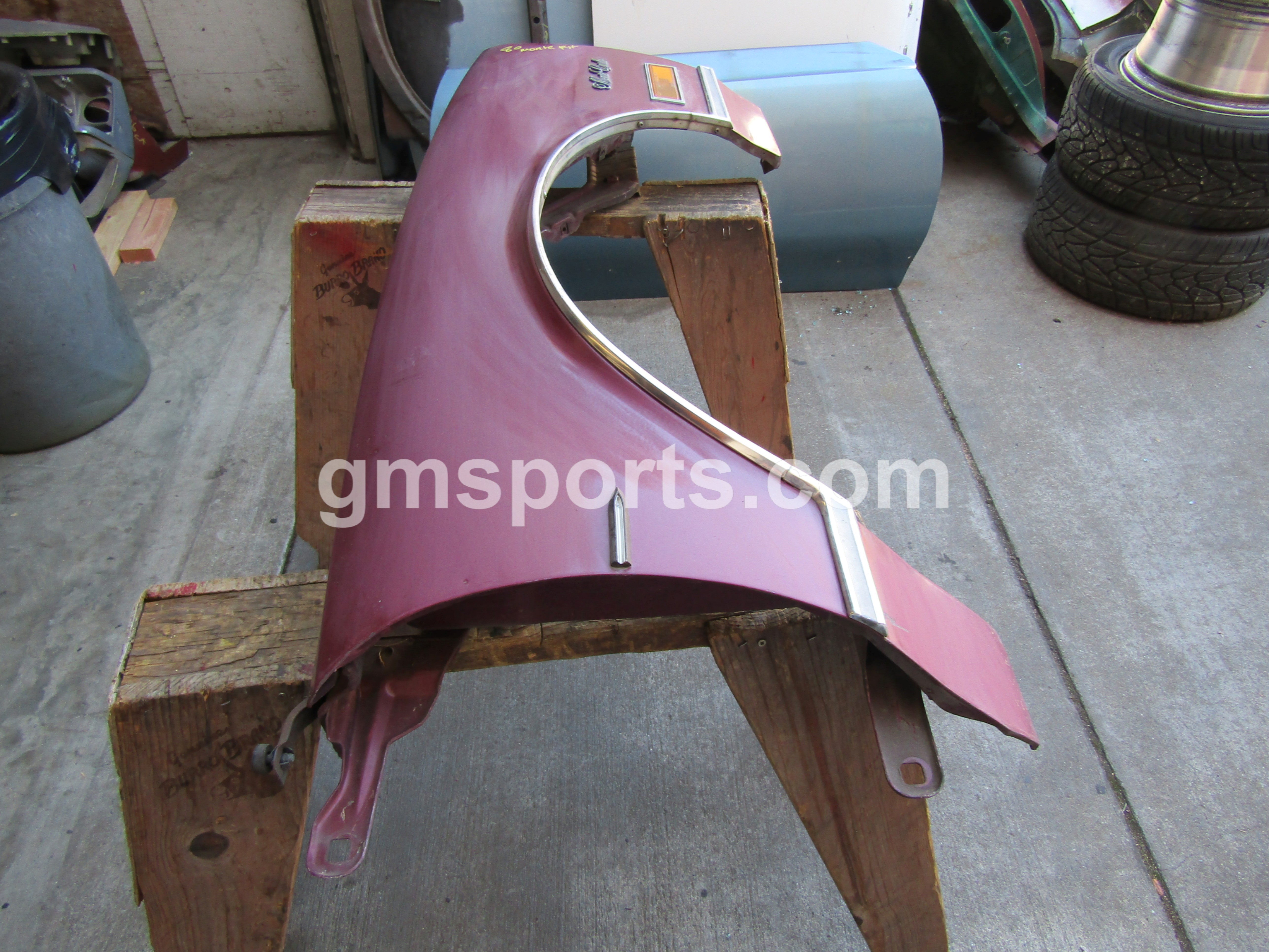 1980, Chevrolet, Monte, Carlo, Right, Fender,