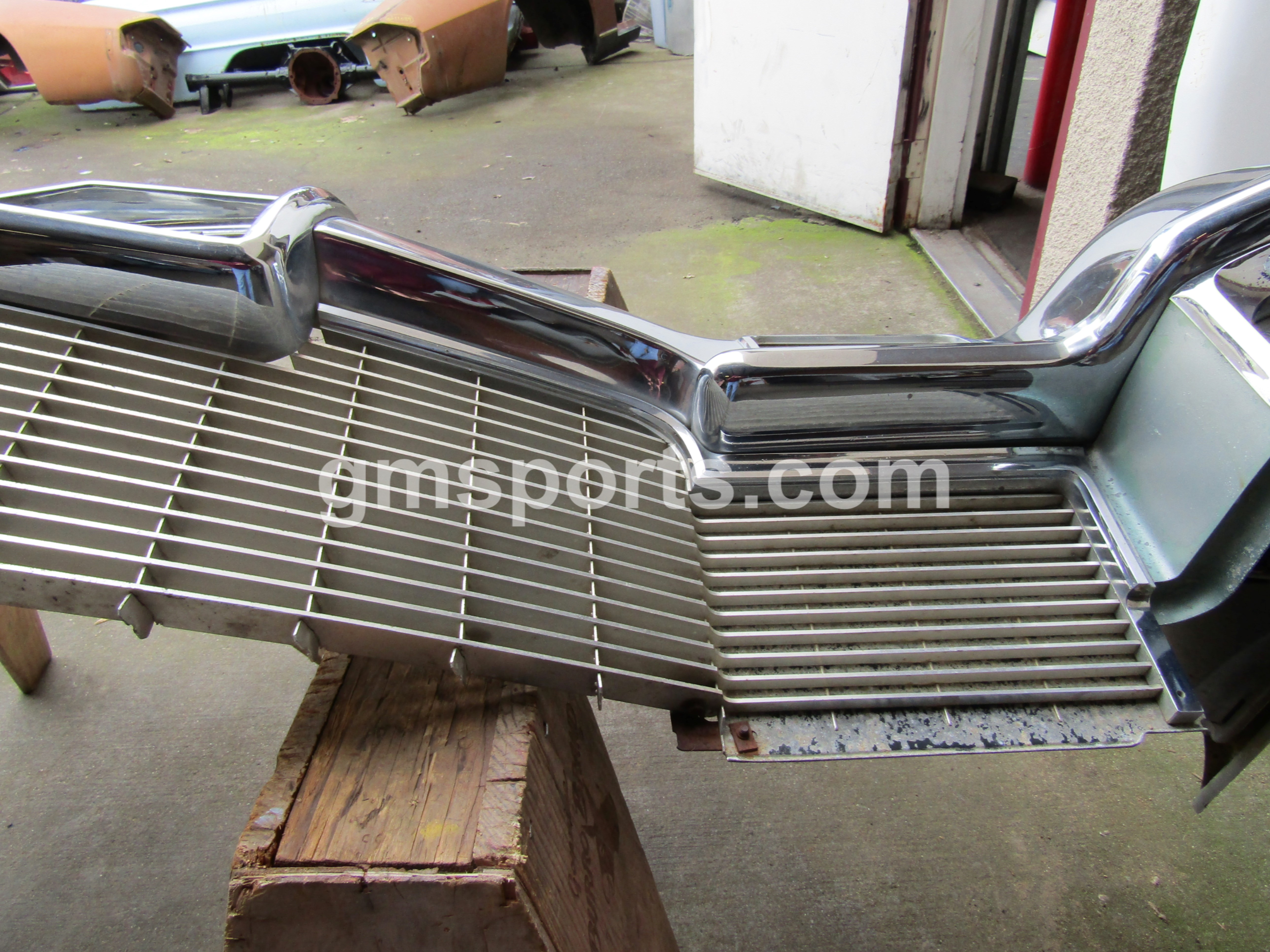 1965, Cadillac, Coupe, Deville, Eldorado, Fleetwood, Front, Bumper, and, Grill, Assembly,
