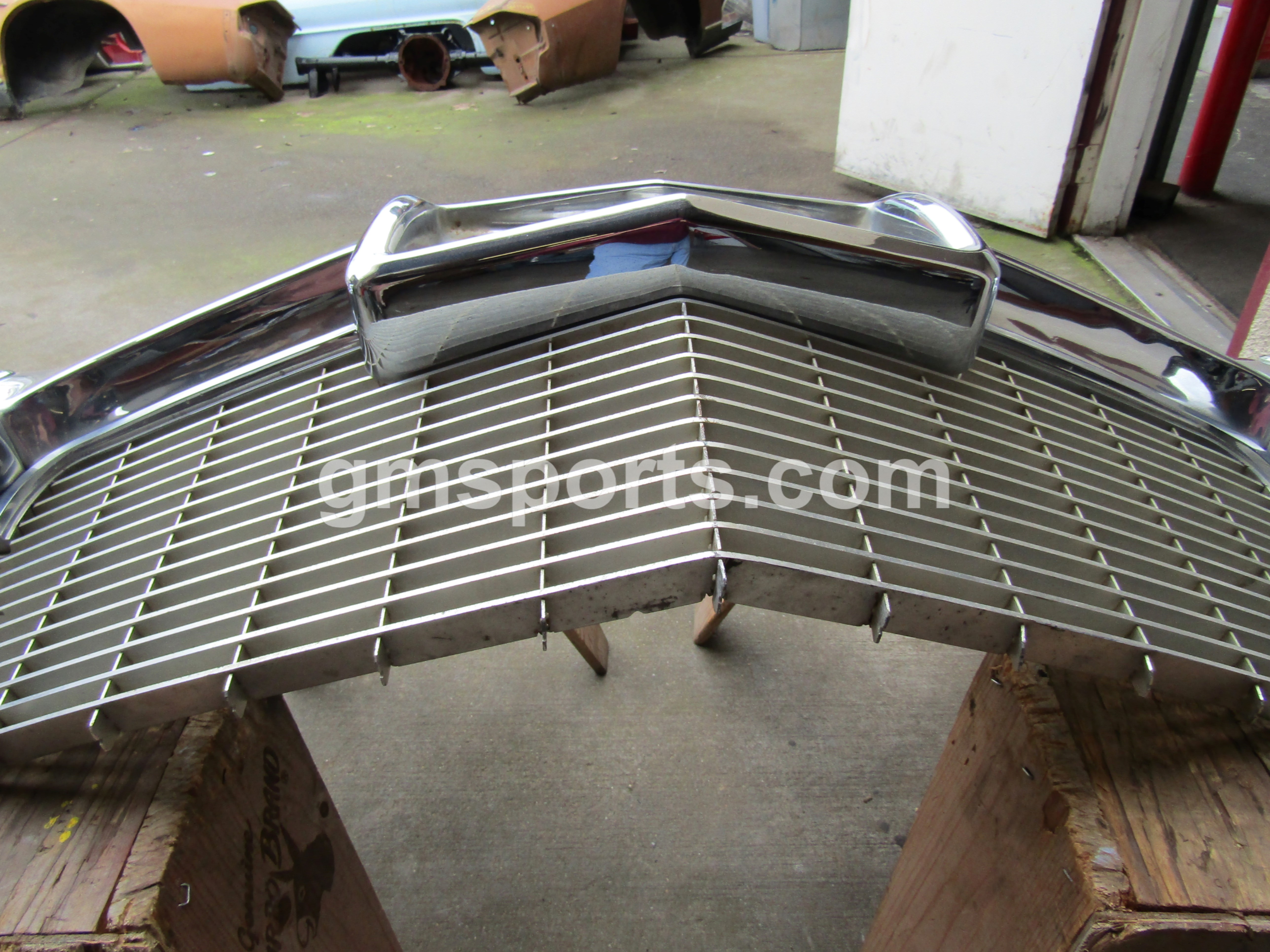 1965, Cadillac, Coupe, Deville, Eldorado, Fleetwood, Front, Bumper, and, Grill, Assembly,
