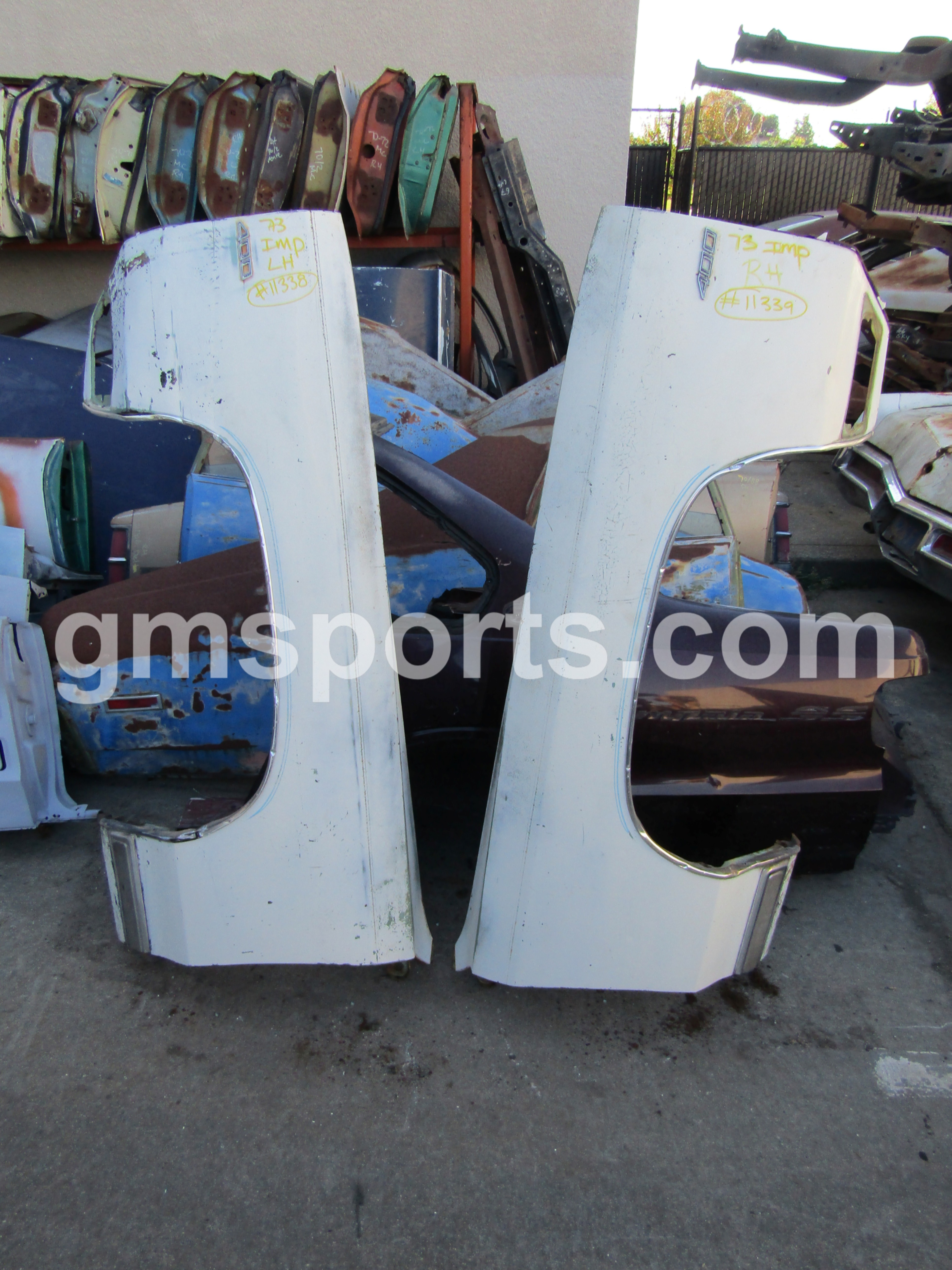 1973, Chevrolet, Impala, Caprice, Left, and, Right, Fender,