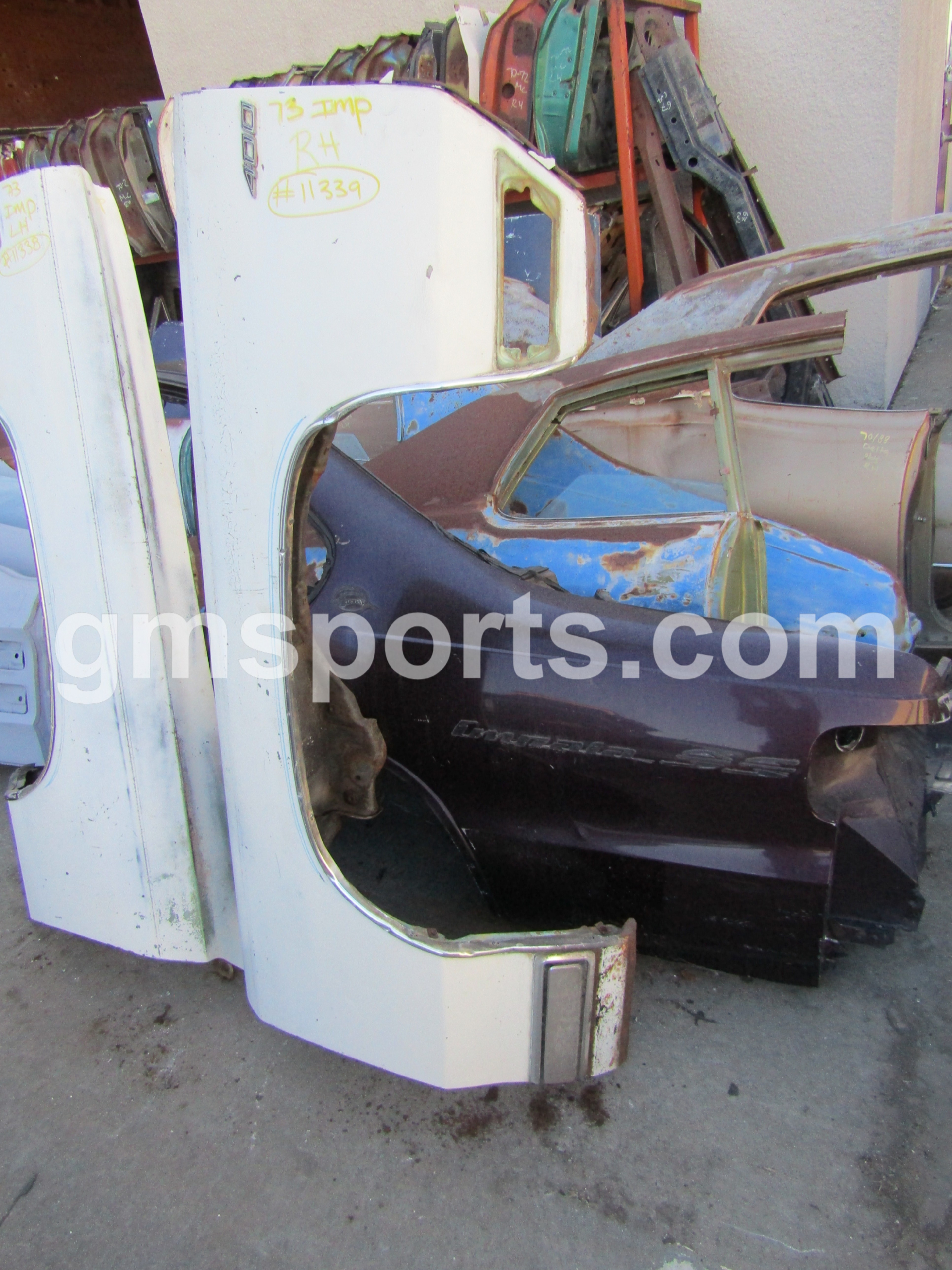 1973, Chevrolet, Impala, Caprice, Left, and, Right, Fender,