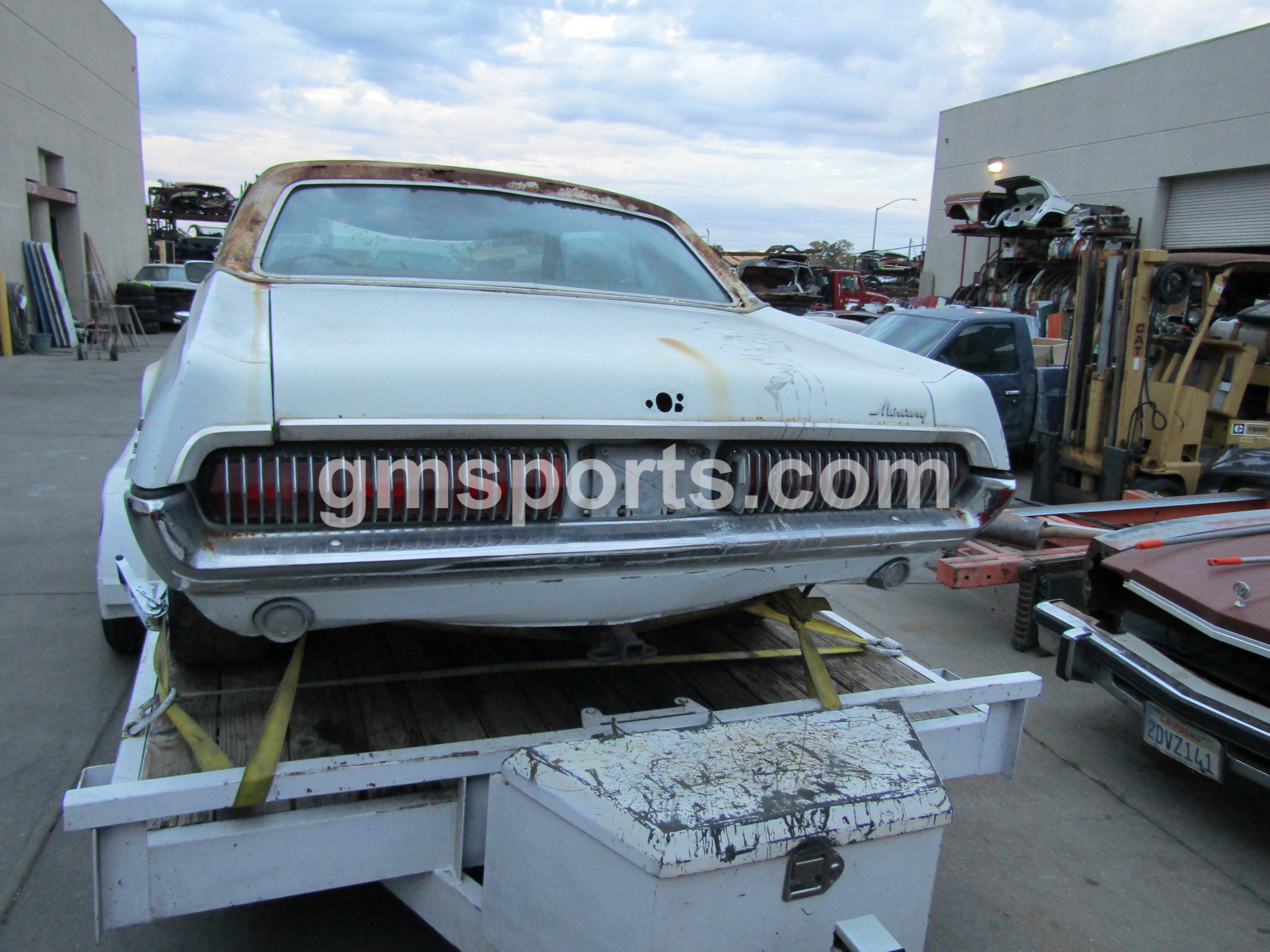 1968, Mercury, Cougar, XR-7,left,right,front,rear,fender,door,bumper,hood,seats,bucket,quarter,panel,suspension,wheel,deck,lid,tail,panel,