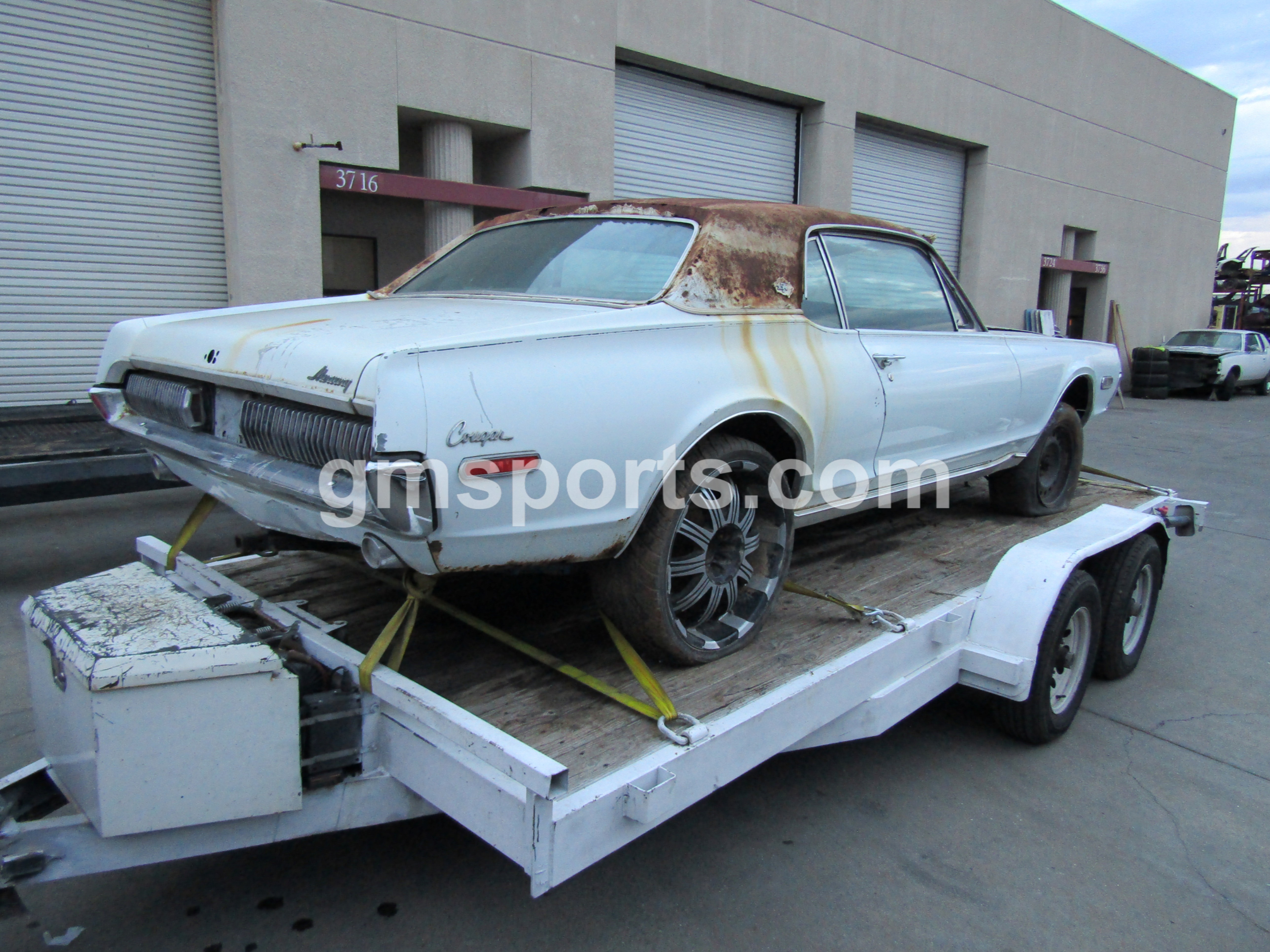 1968, Mercury, Cougar, XR-7,left,right,front,rear,fender,door,bumper,hood,seats,bucket,quarter,panel,suspension,wheel,deck,lid,tail,panel,