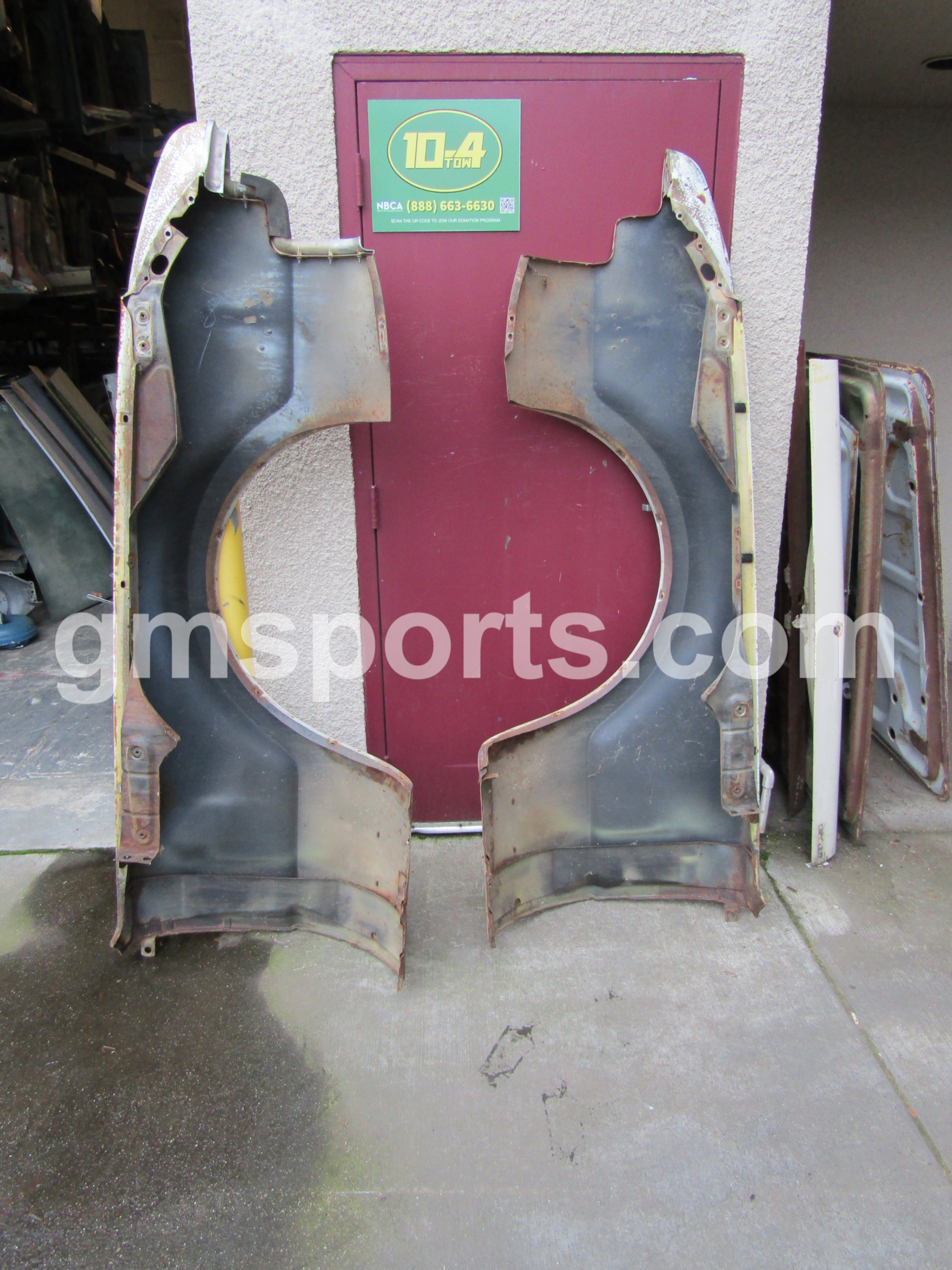 1966, 1967, Oldsmobile, Toronado, Left, and, Right Fender,