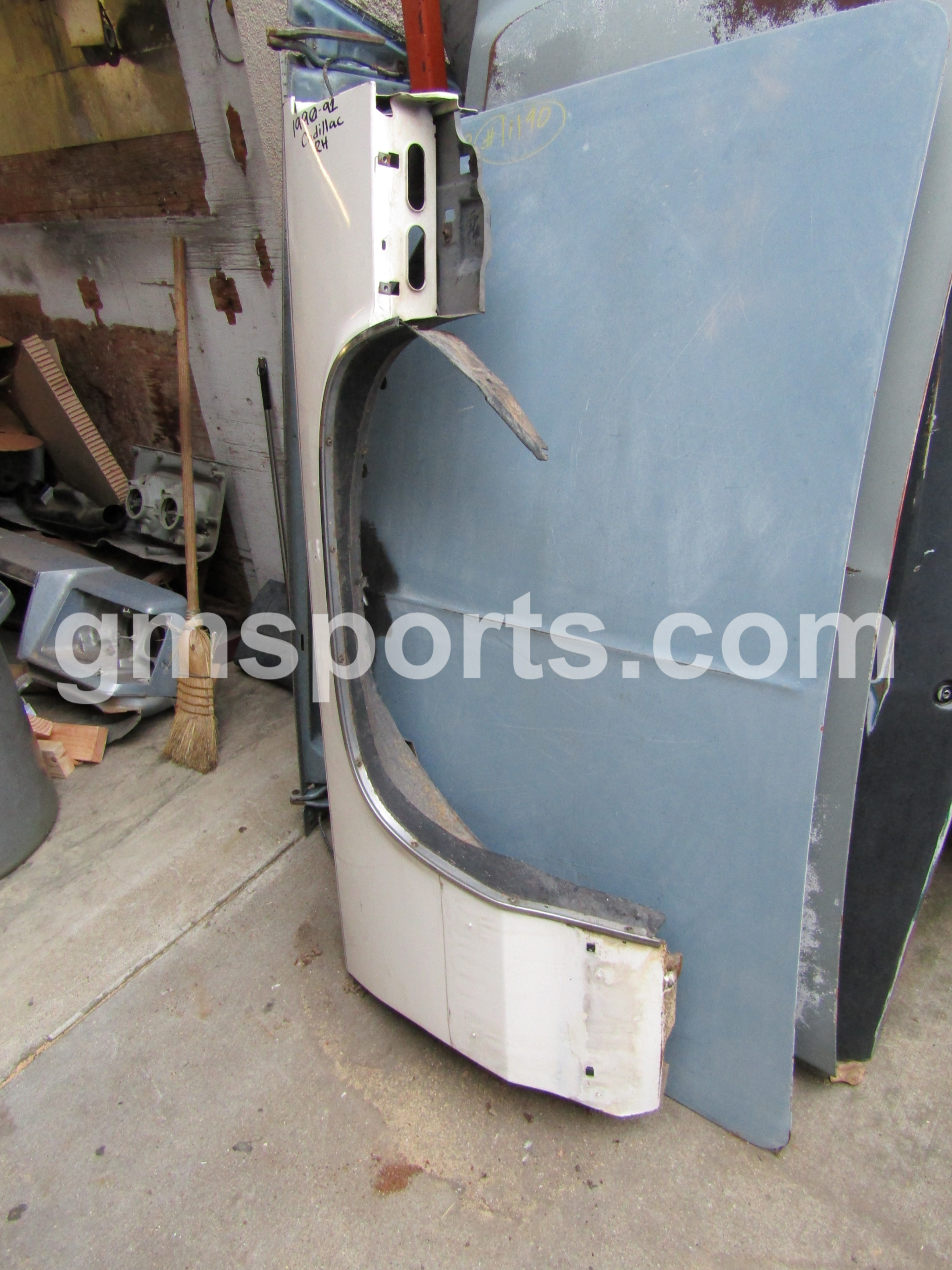 1990, 1991, 1992, Cadillac, Brougham, Fleetwood, right, Fender