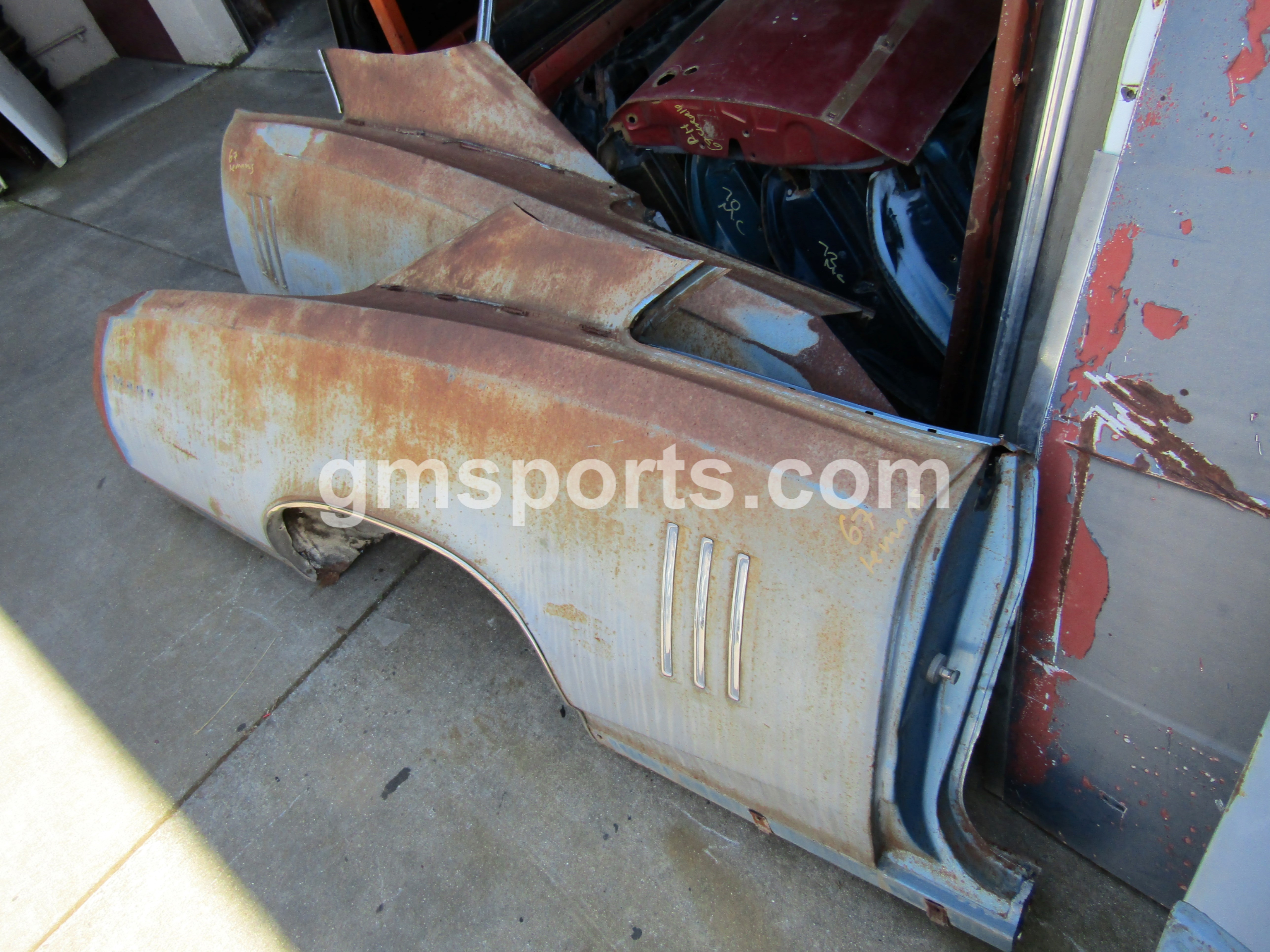1966, 1967, Pontiac, Lemans, GTO, Left, Right, Quarter, Panel,panels, section, sections,