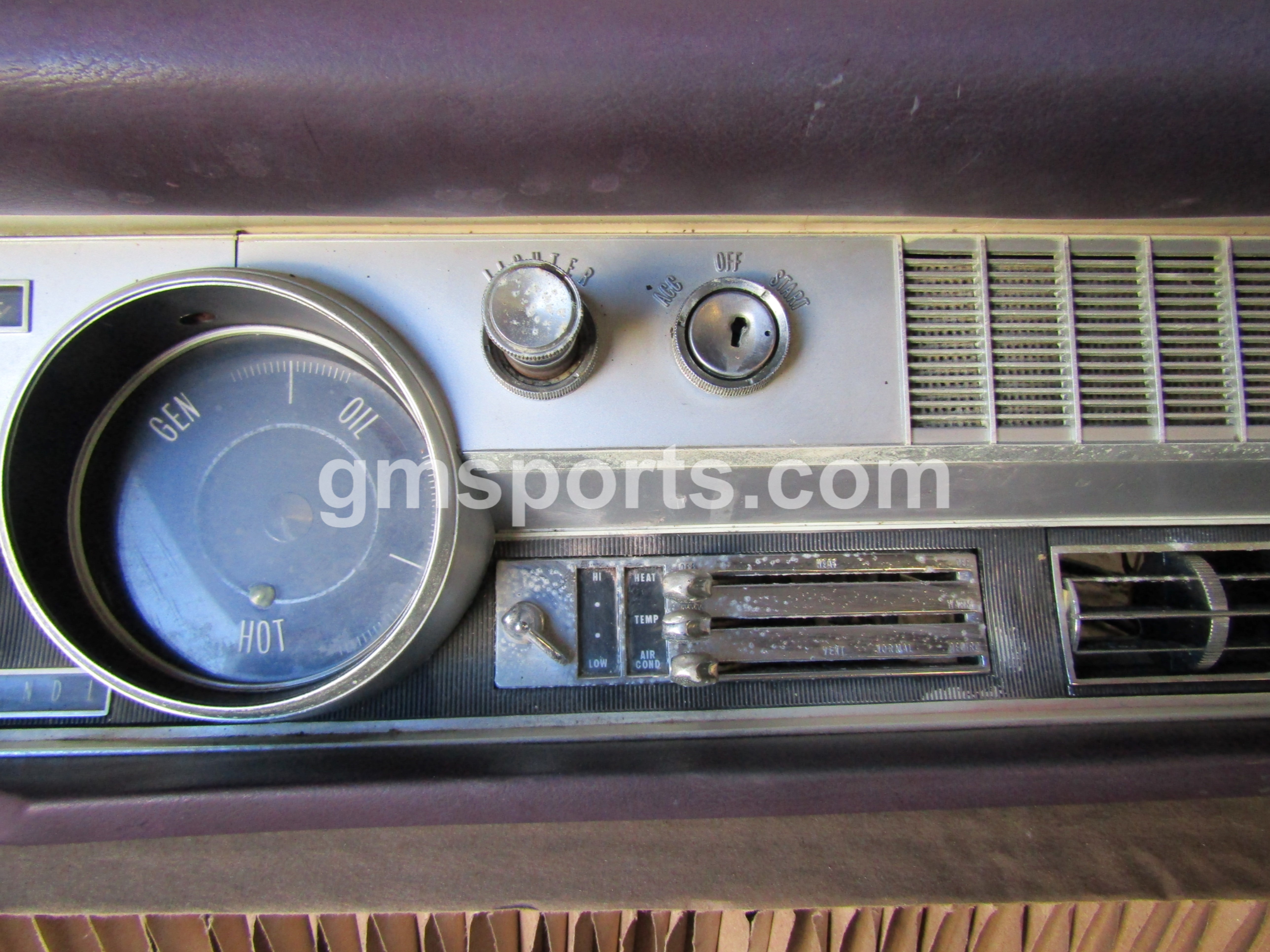 1966, 1967, Oldsmobile, Cutlass, Complete, Dash, Assembly,