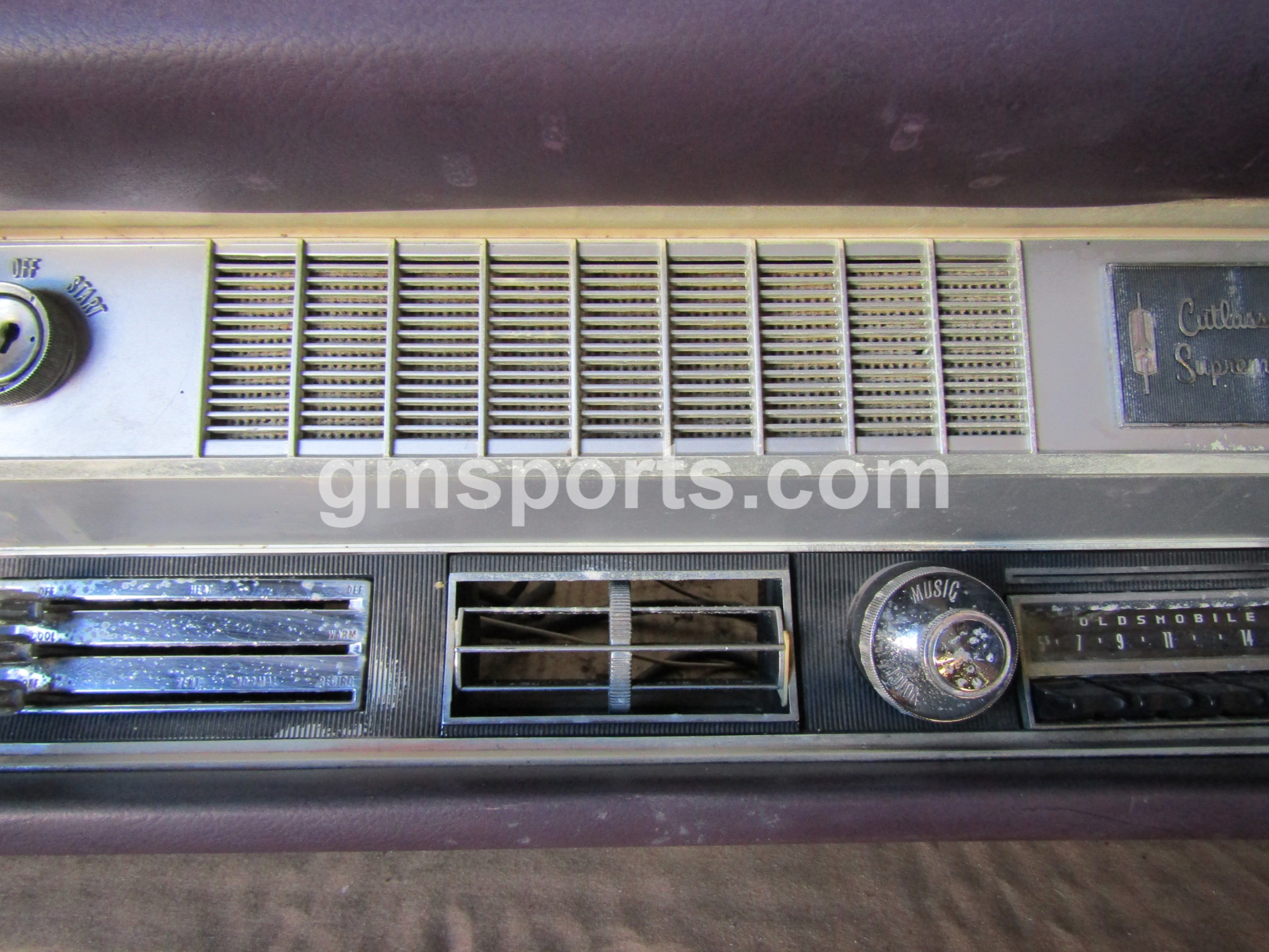 1966, 1967, Oldsmobile, Cutlass, Complete, Dash, Assembly,