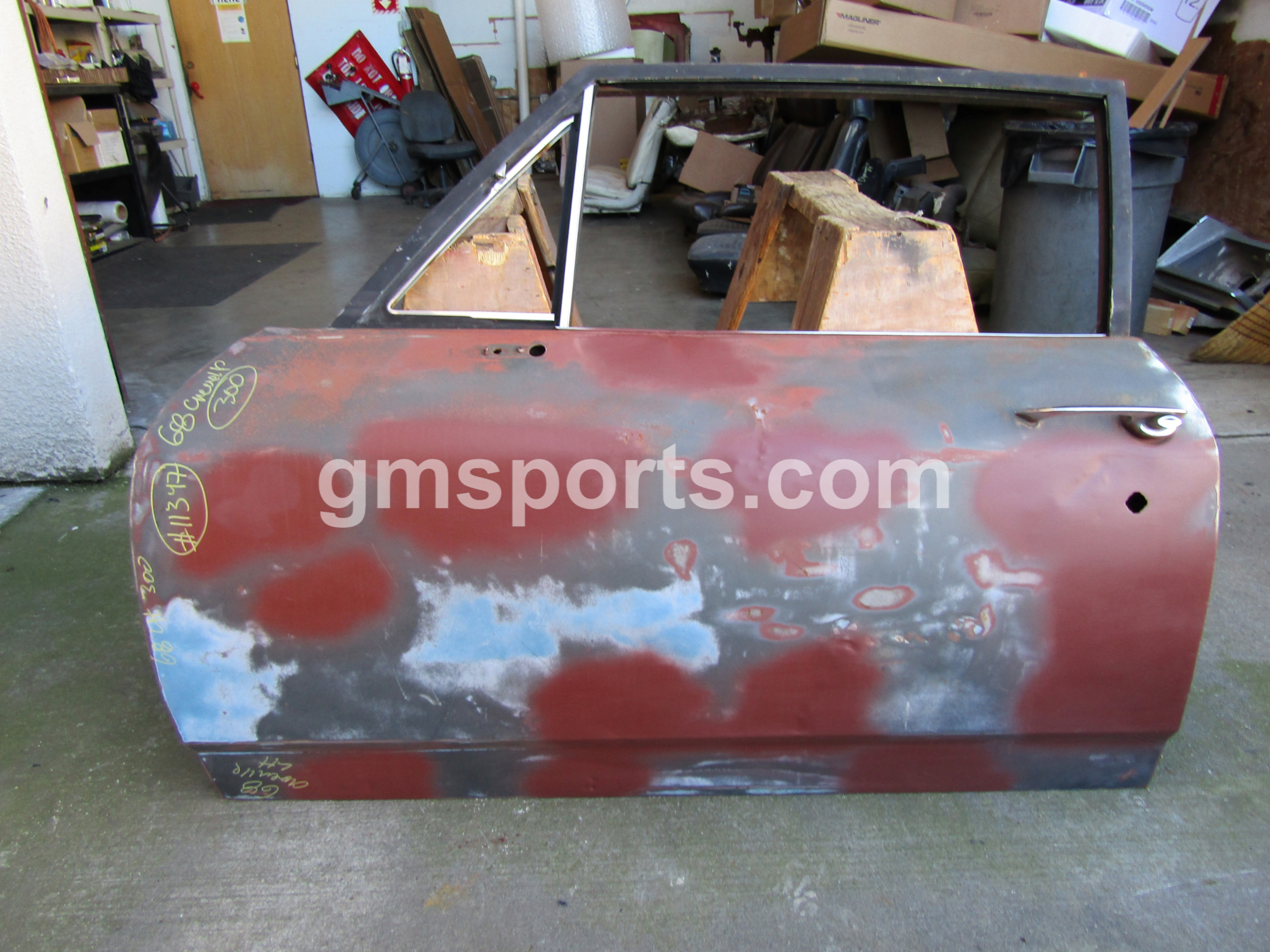 1968, 1969, Chevrolet, Chevelle, 2, Door, Sedan, Right, Door, Shell,