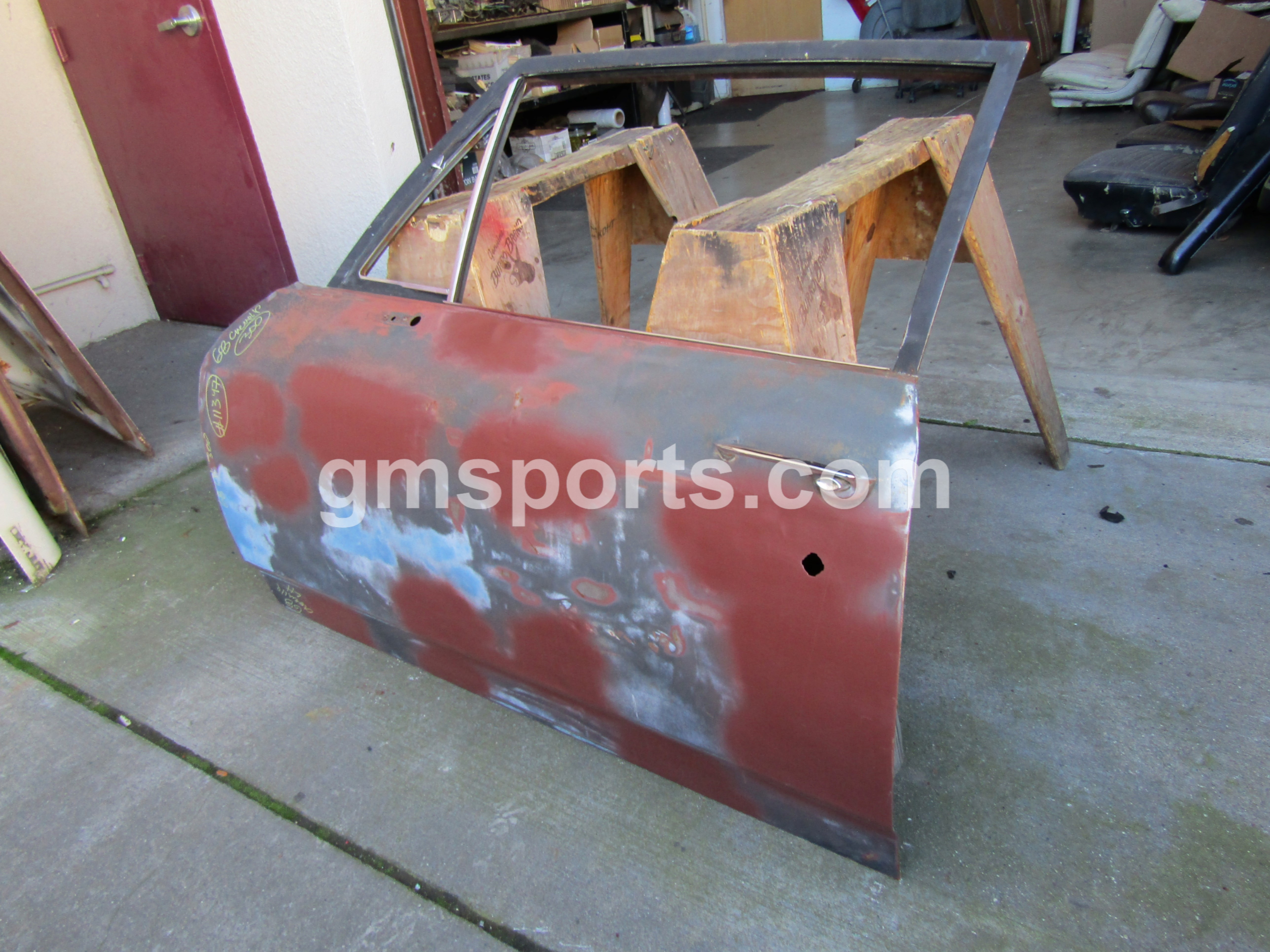 1968, 1969, Chevrolet, Chevelle, 2, Door, Sedan, Right, Door, Shell,