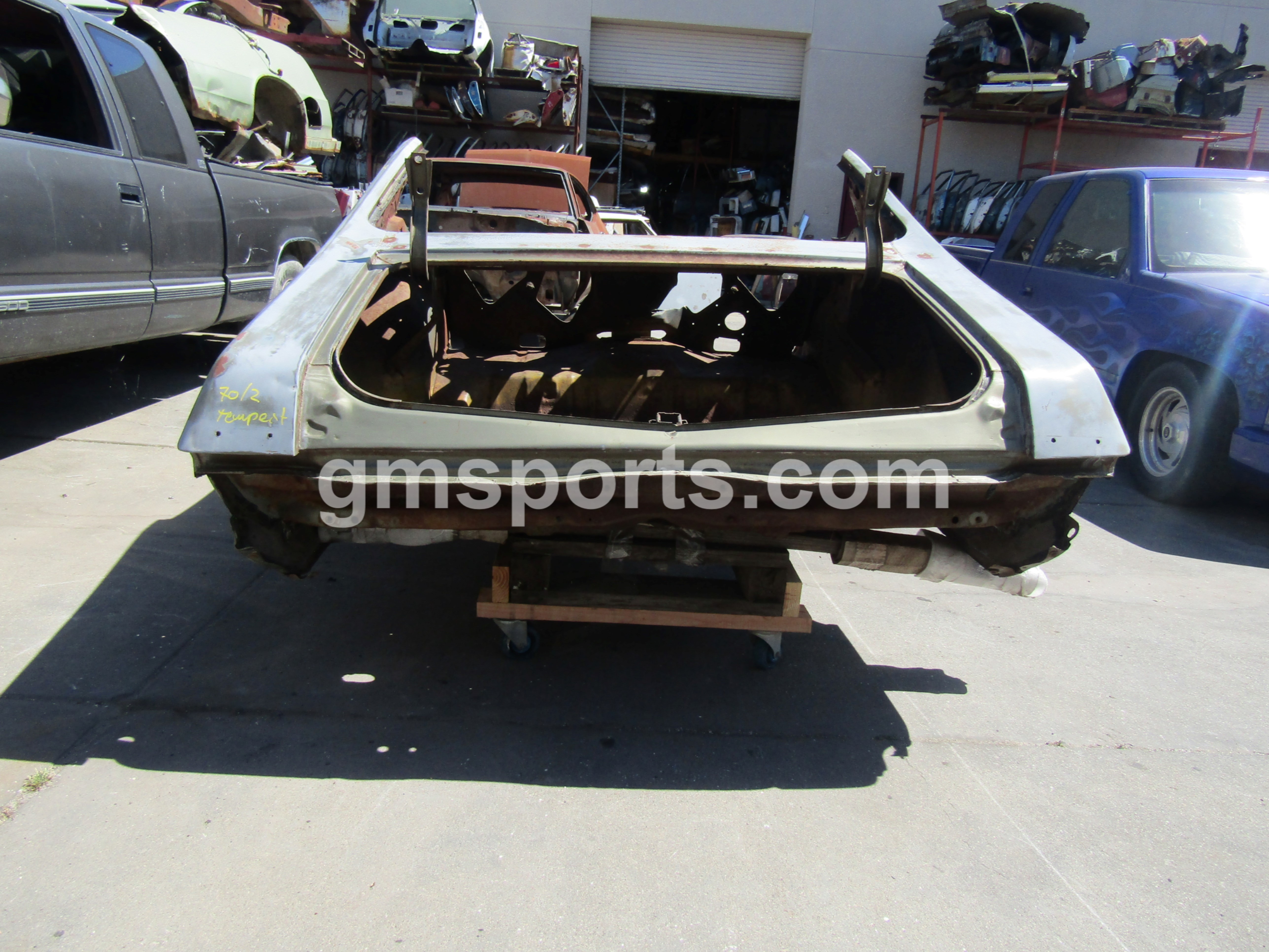 1970, 1971, 1972, Pontiac, Lemans, Rear, Clip,left,right,quarter,panel,tail,panel,package,tray,shelf,cut,trunk,tail,panel,