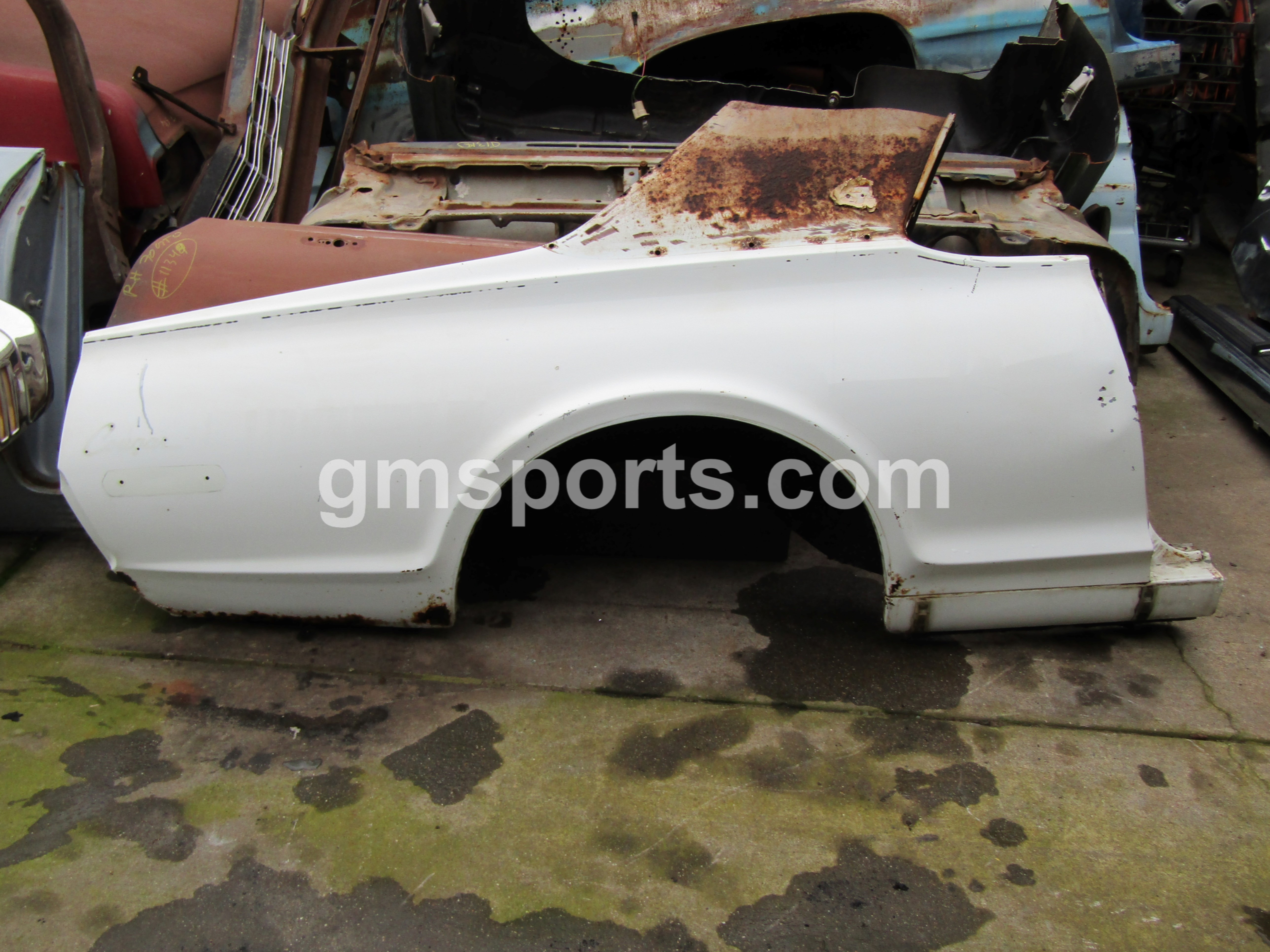 1967, 1968, Mercury, Cougar, Left, and, Right, Quarter, Panels,