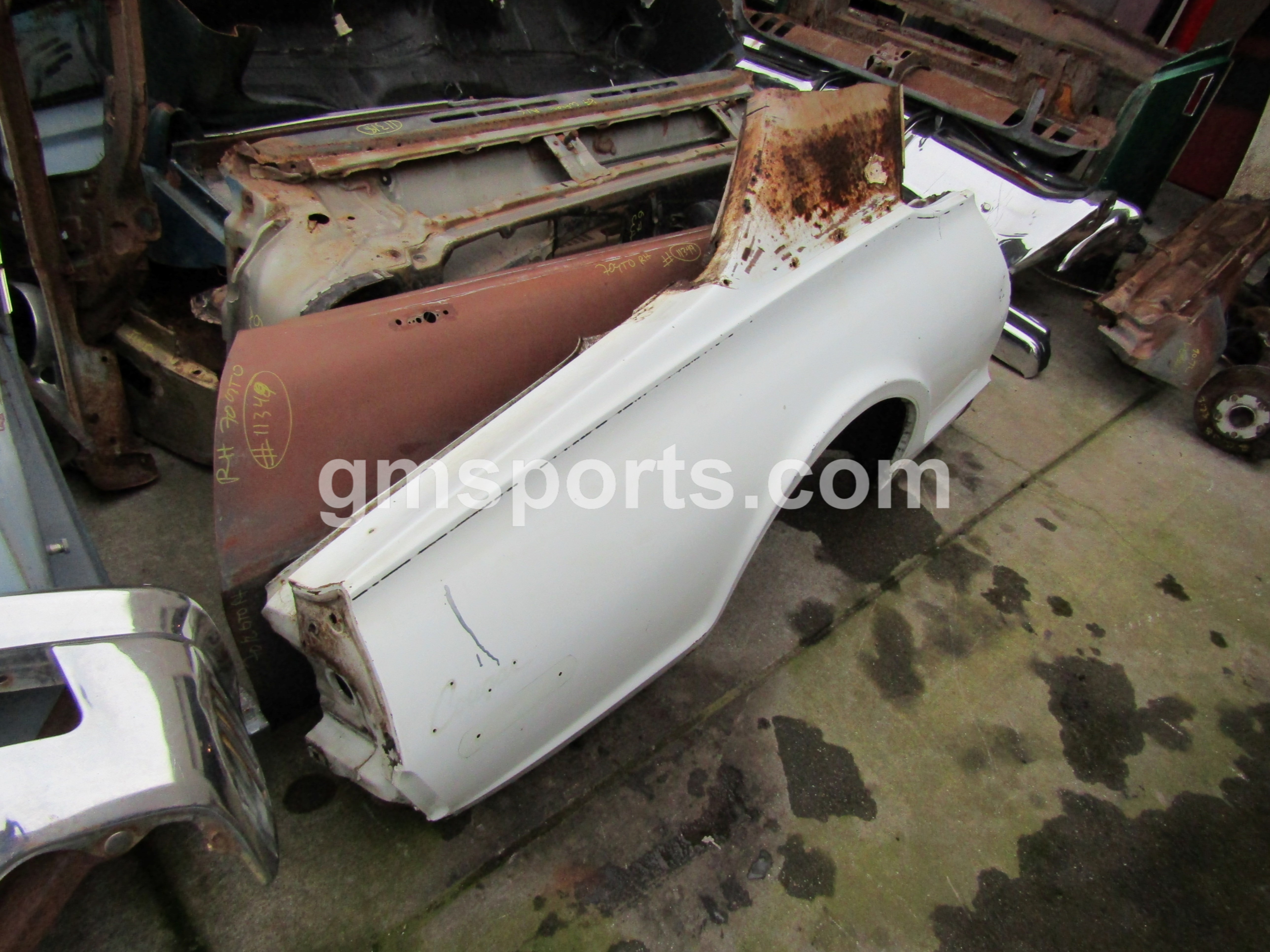 1967, 1968, Mercury, Cougar, Left, and, Right, Quarter, Panels,