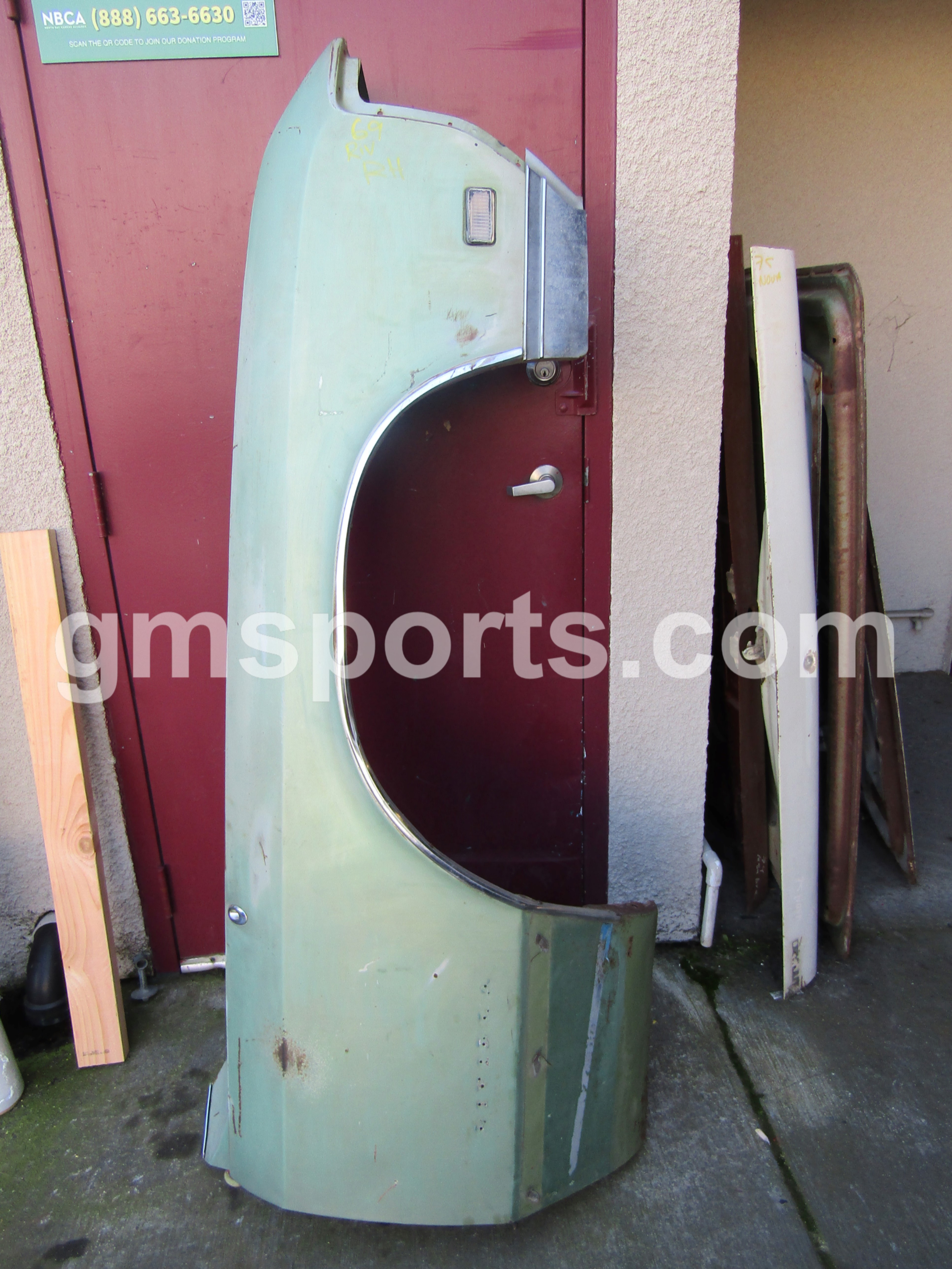 1969, Buick, Riviera, Right, Fender,