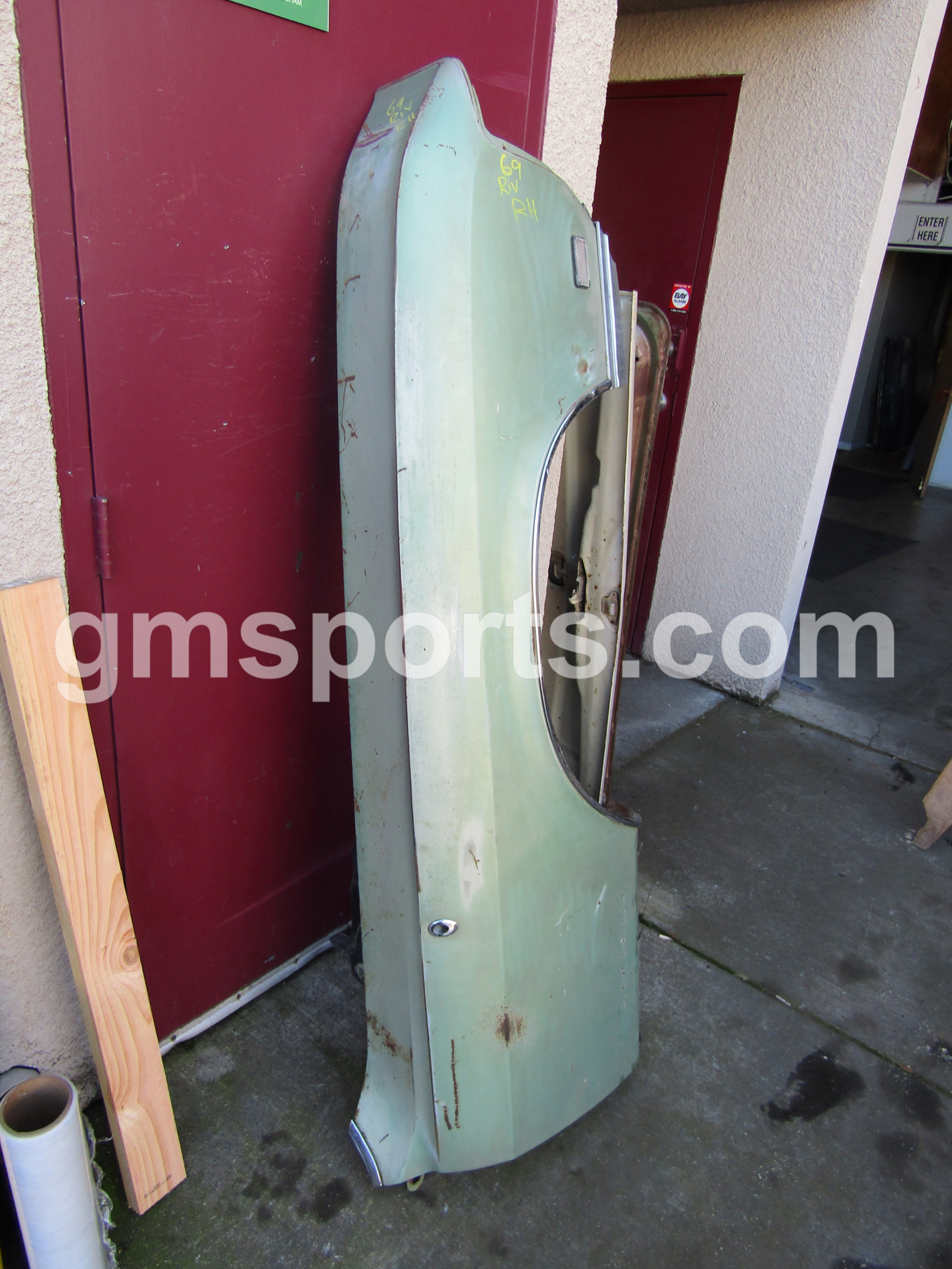 1969, Buick, Riviera, Right, Fender,