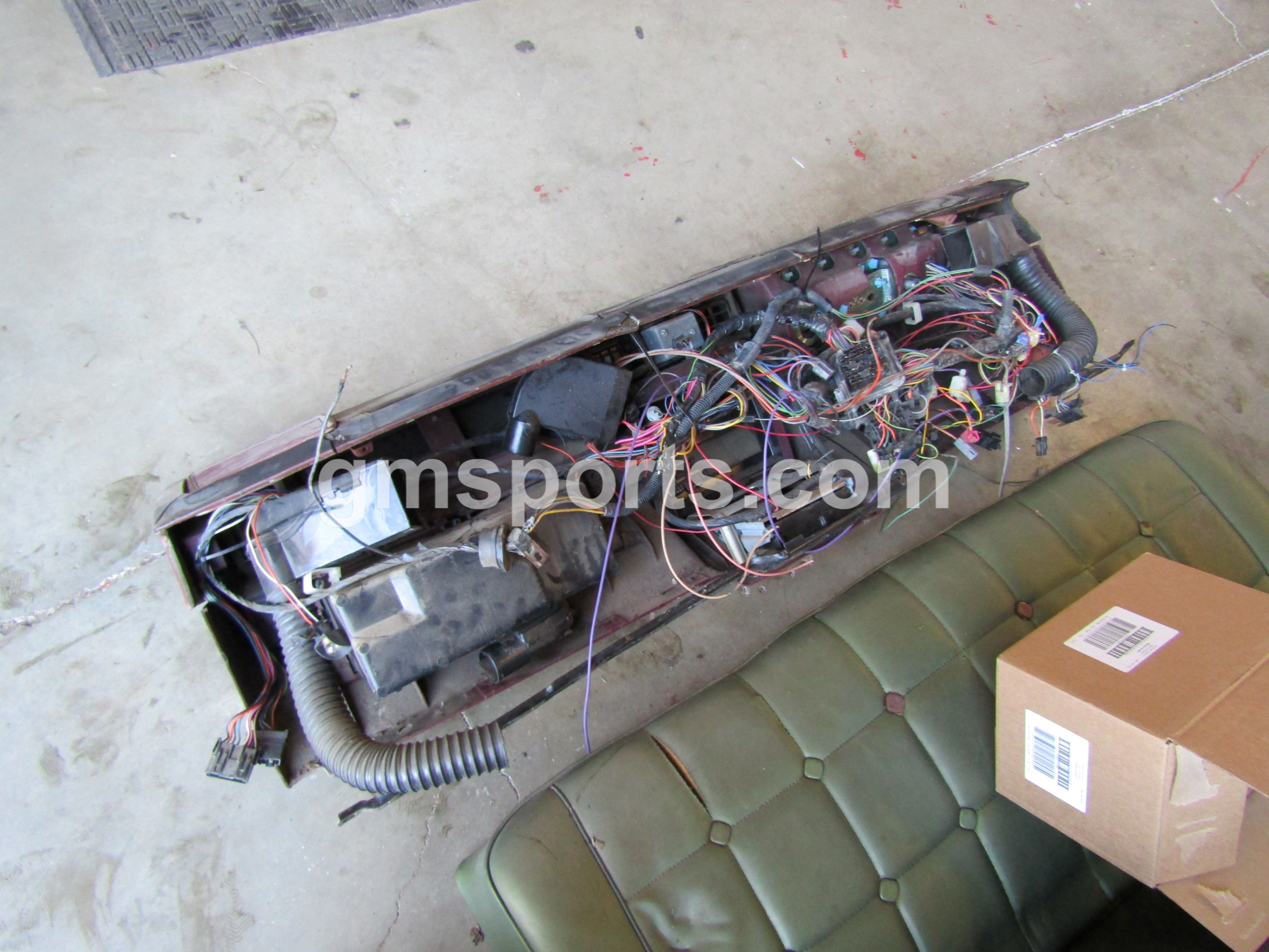 1984, Chevrolet, Caprice, Dash, Assembly,