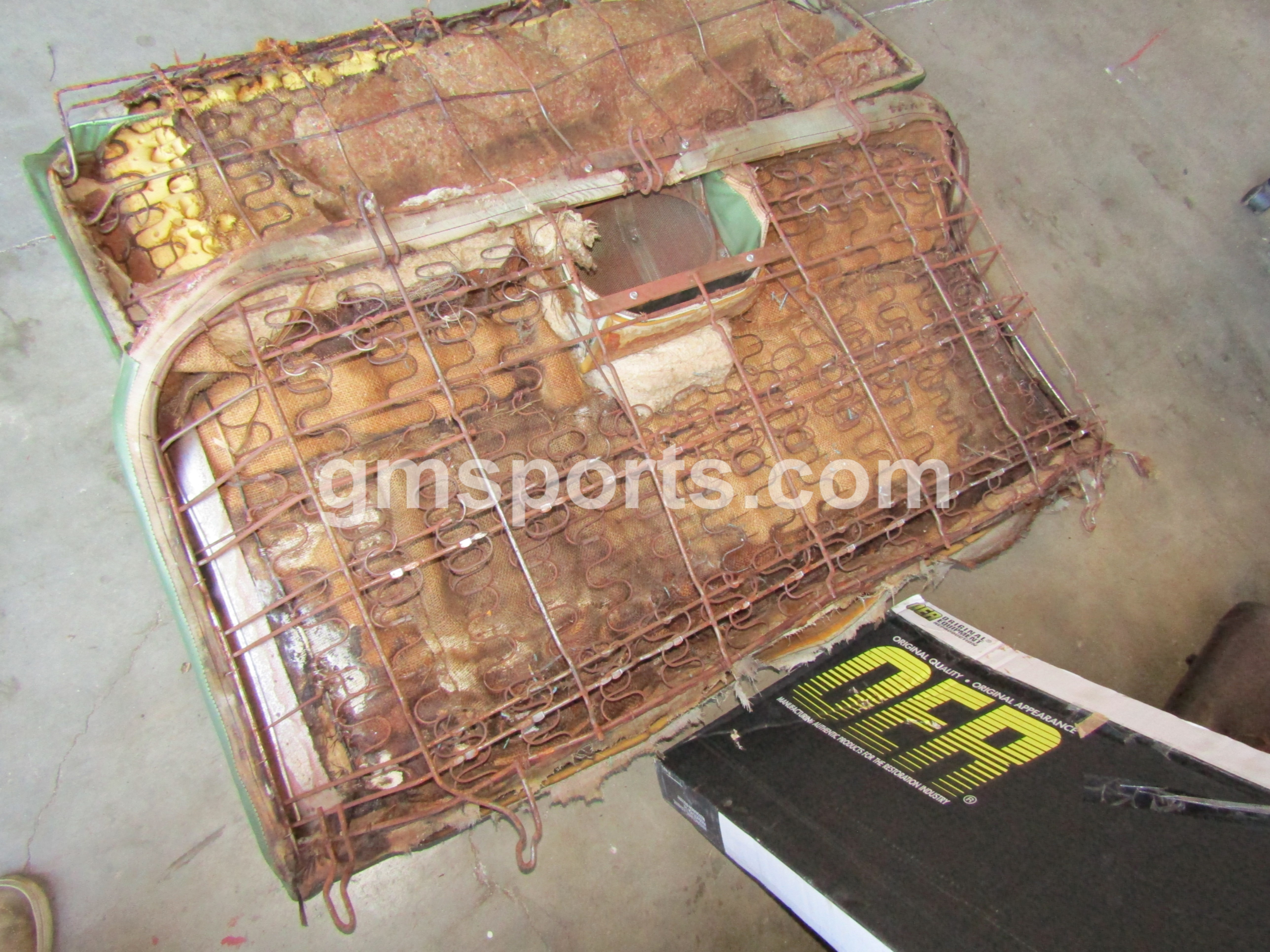 1966,1967,1968,1970,1969, Buick, Riviera, Upper, and, Lower,rear, Back, Seat, Set,