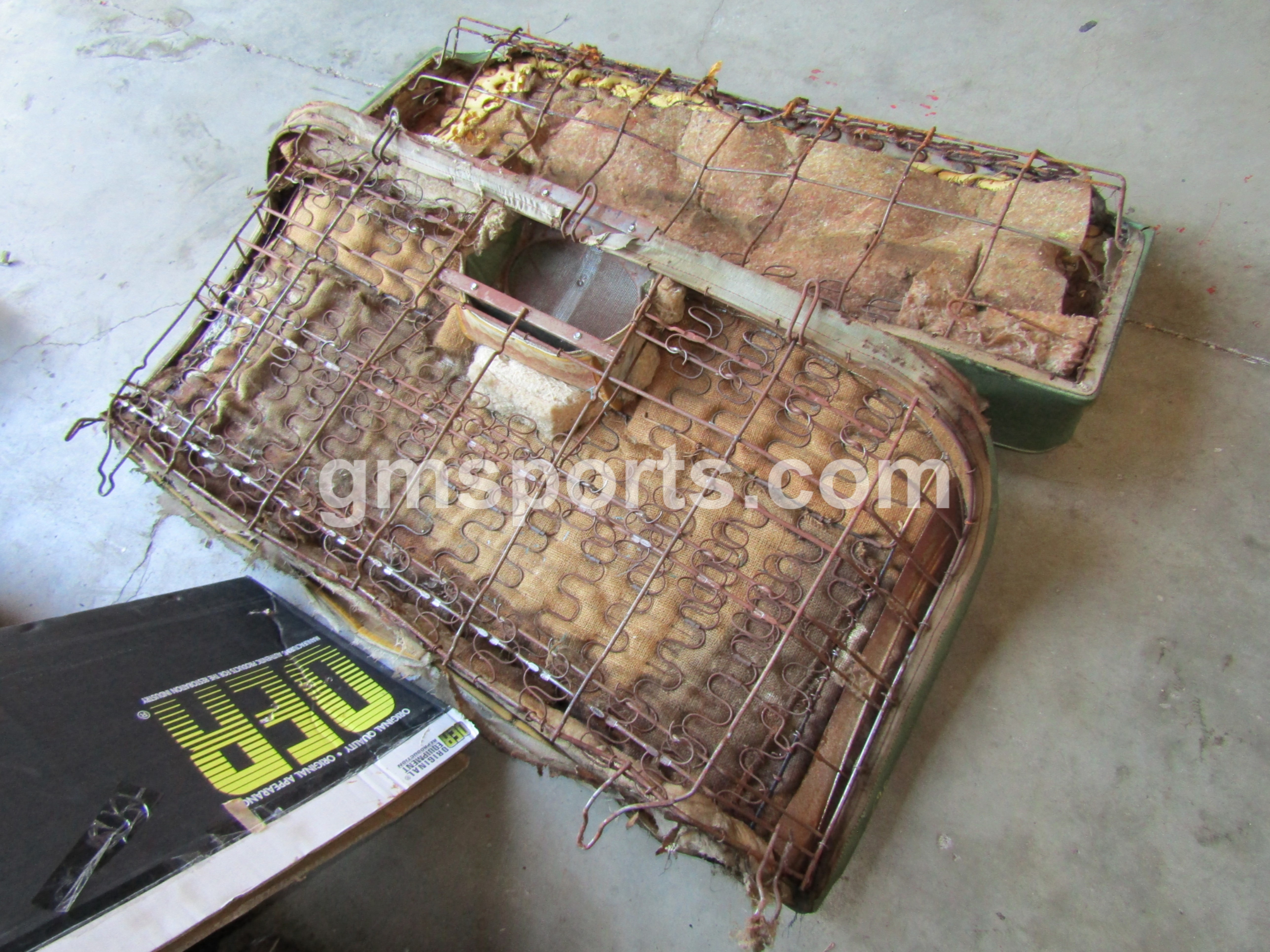 1966,1967,1968,1970,1969, Buick, Riviera, Upper, and, Lower,rear, Back, Seat, Set,