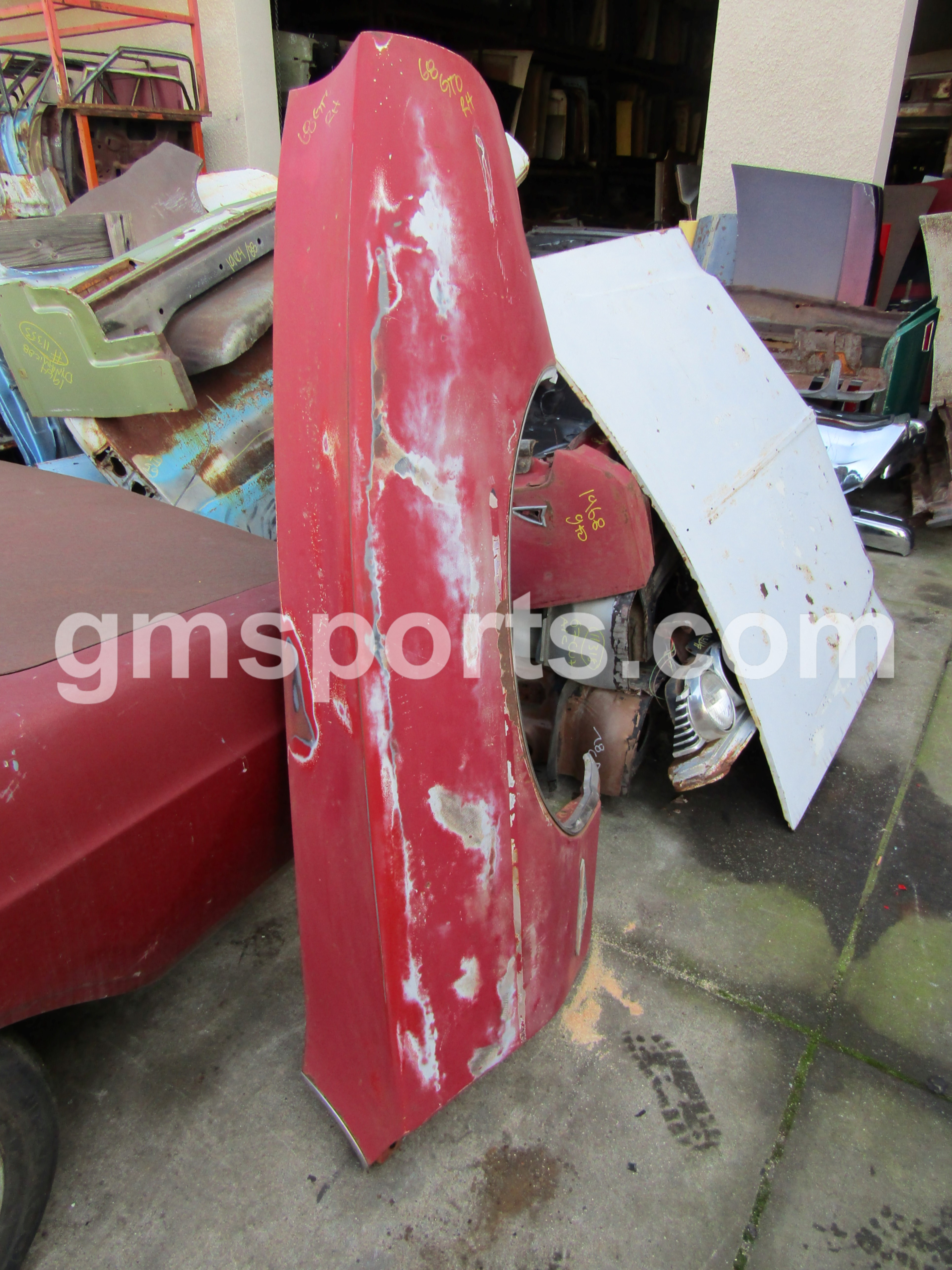 1968, Pontiac, GTO, Lemans, Right, Fender,