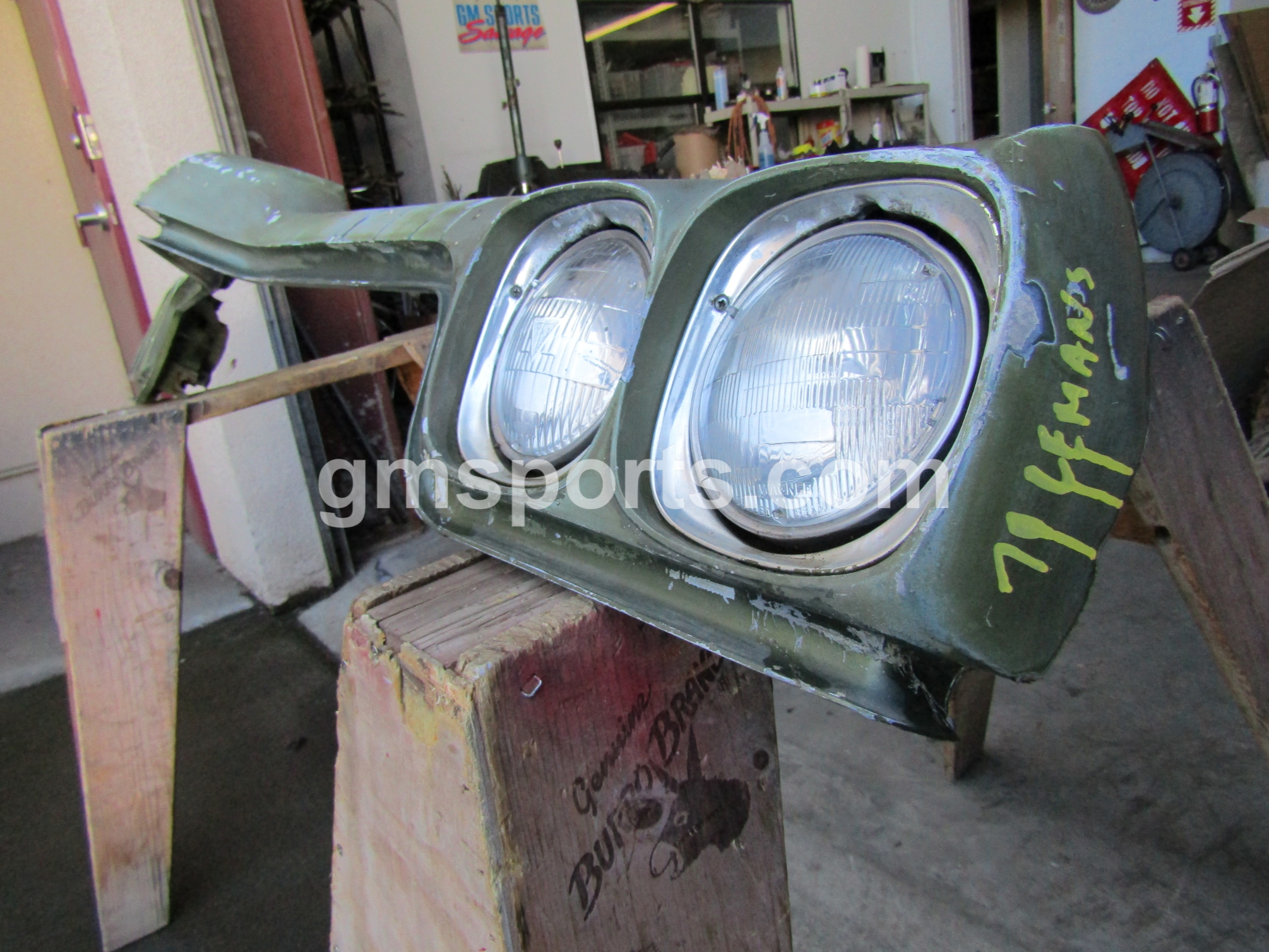 1970, Pontiac, Lemans, Header, Panel,original, gm,