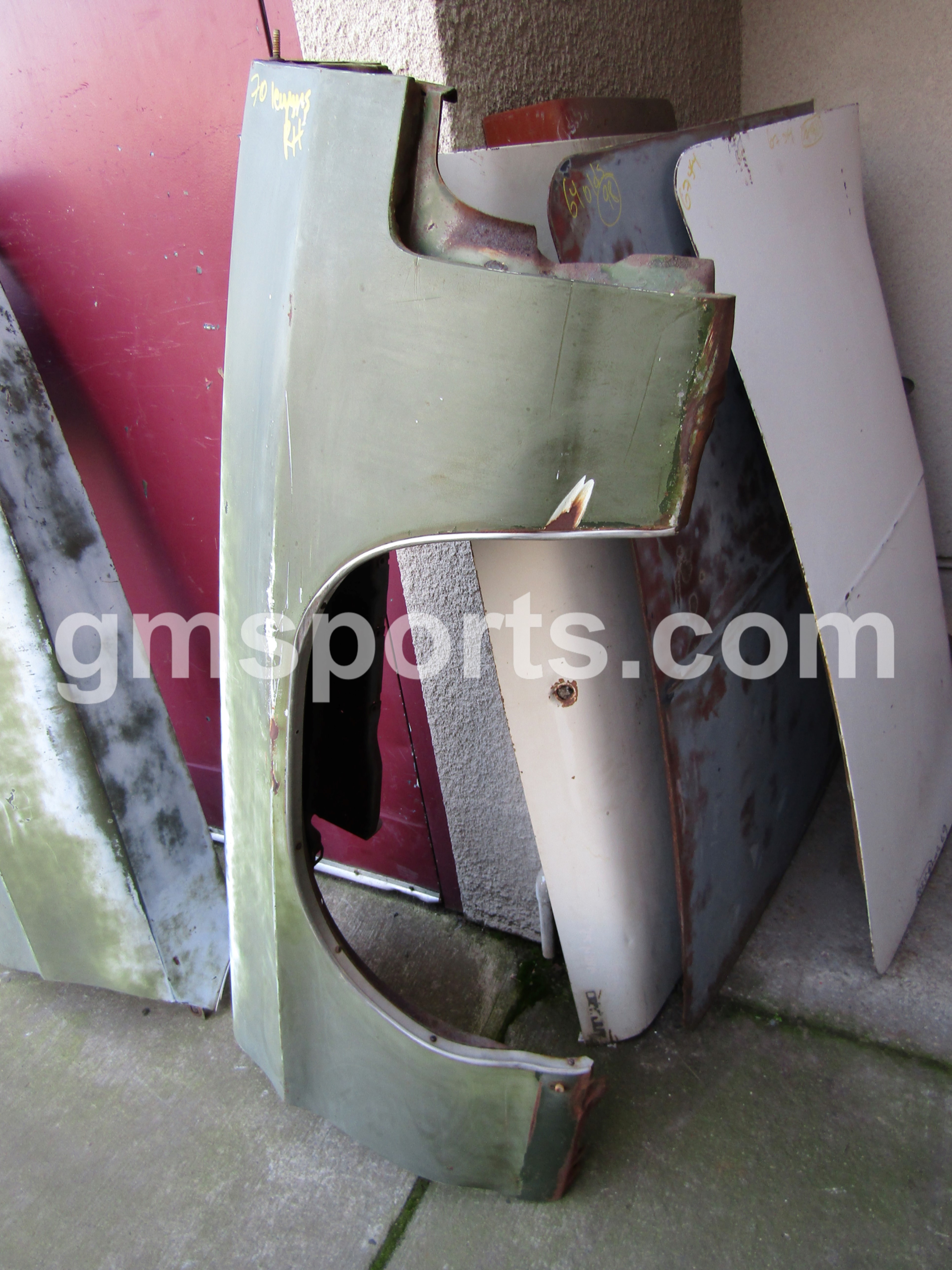 1970, Pontiac, Lemans, Left, Right, Fenders,fender,