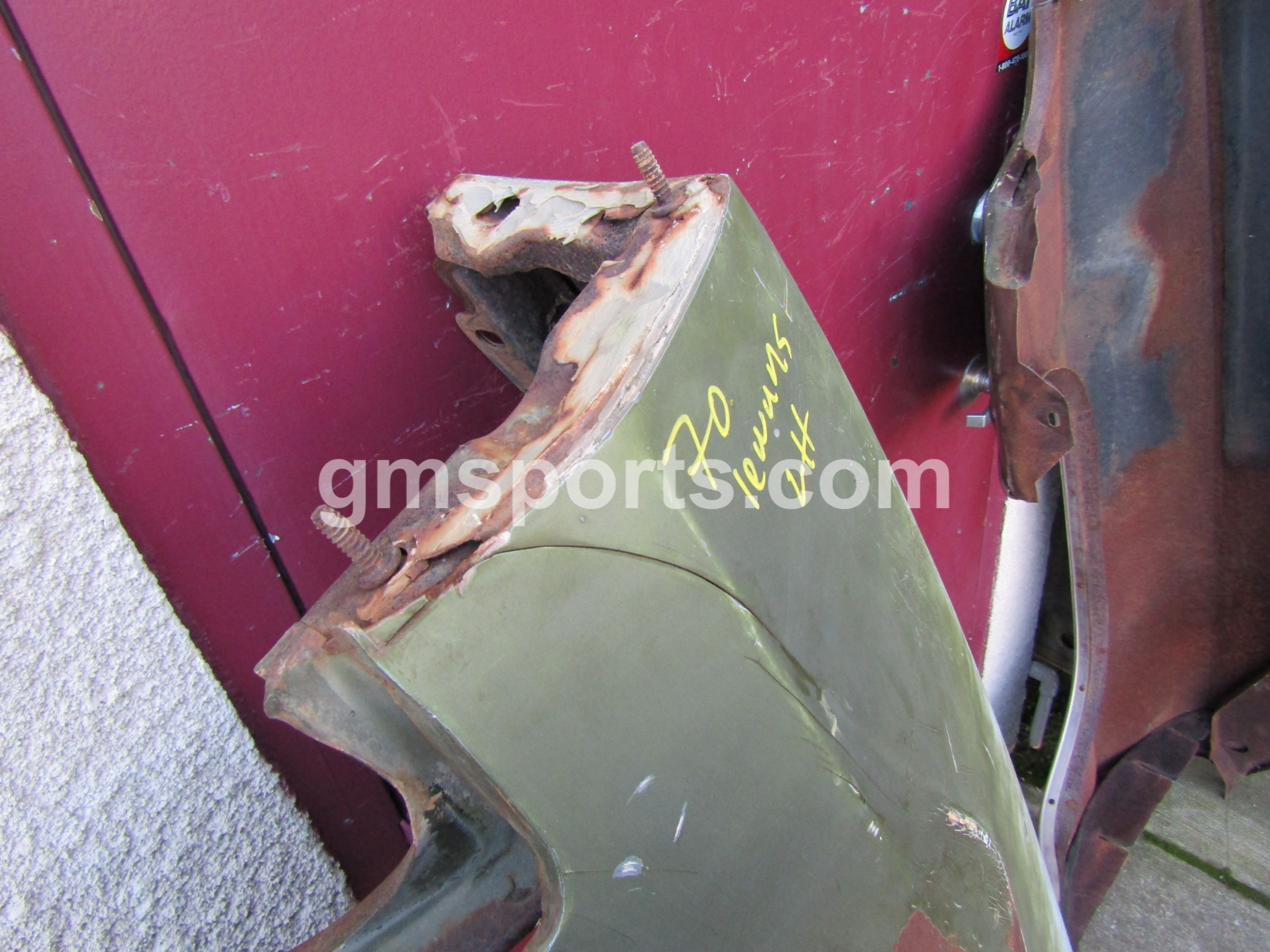 1970, Pontiac, Lemans, Left, Right, Fenders,fender,