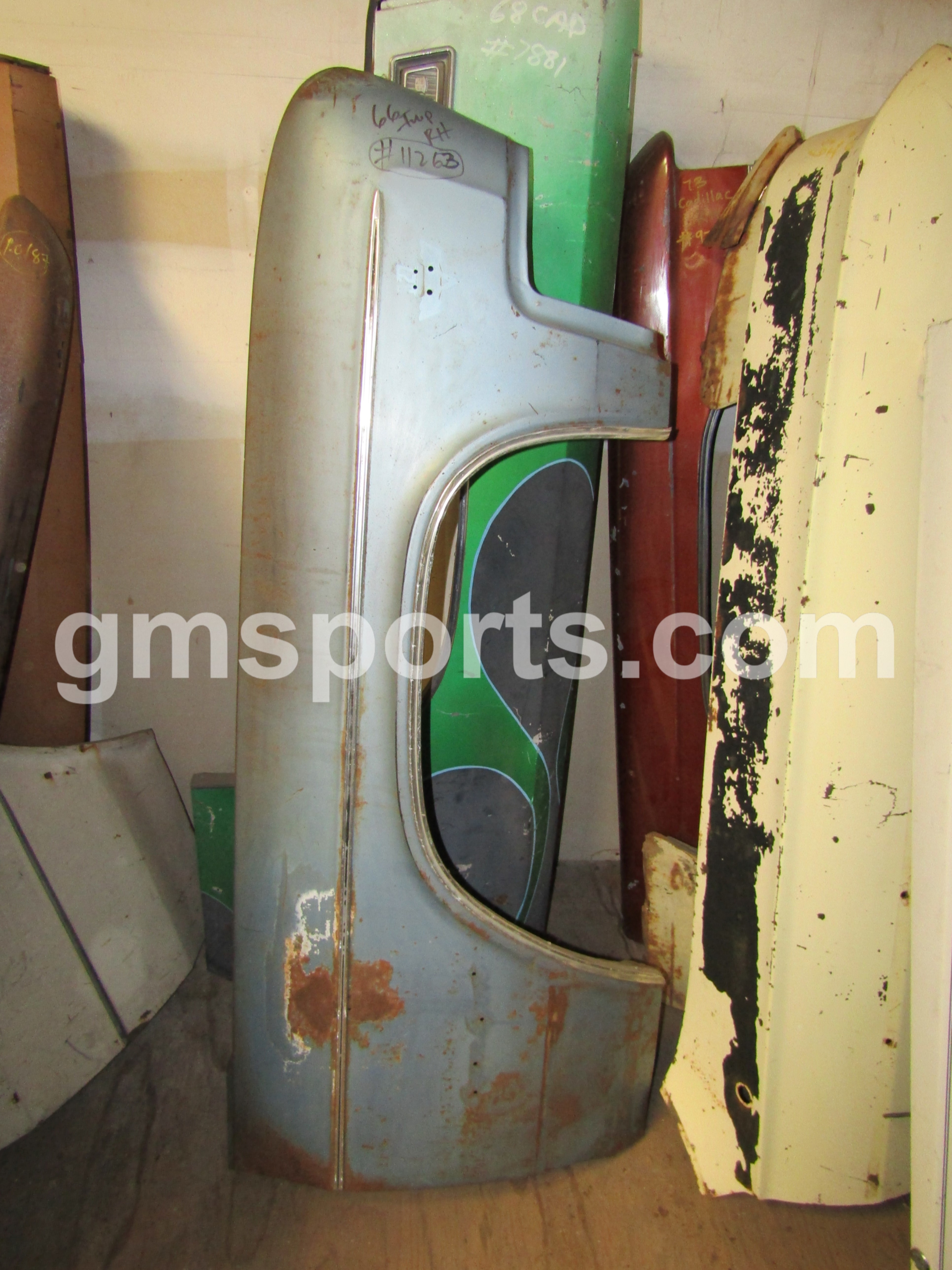 1966, Chevrolet, Impala, right, Fender