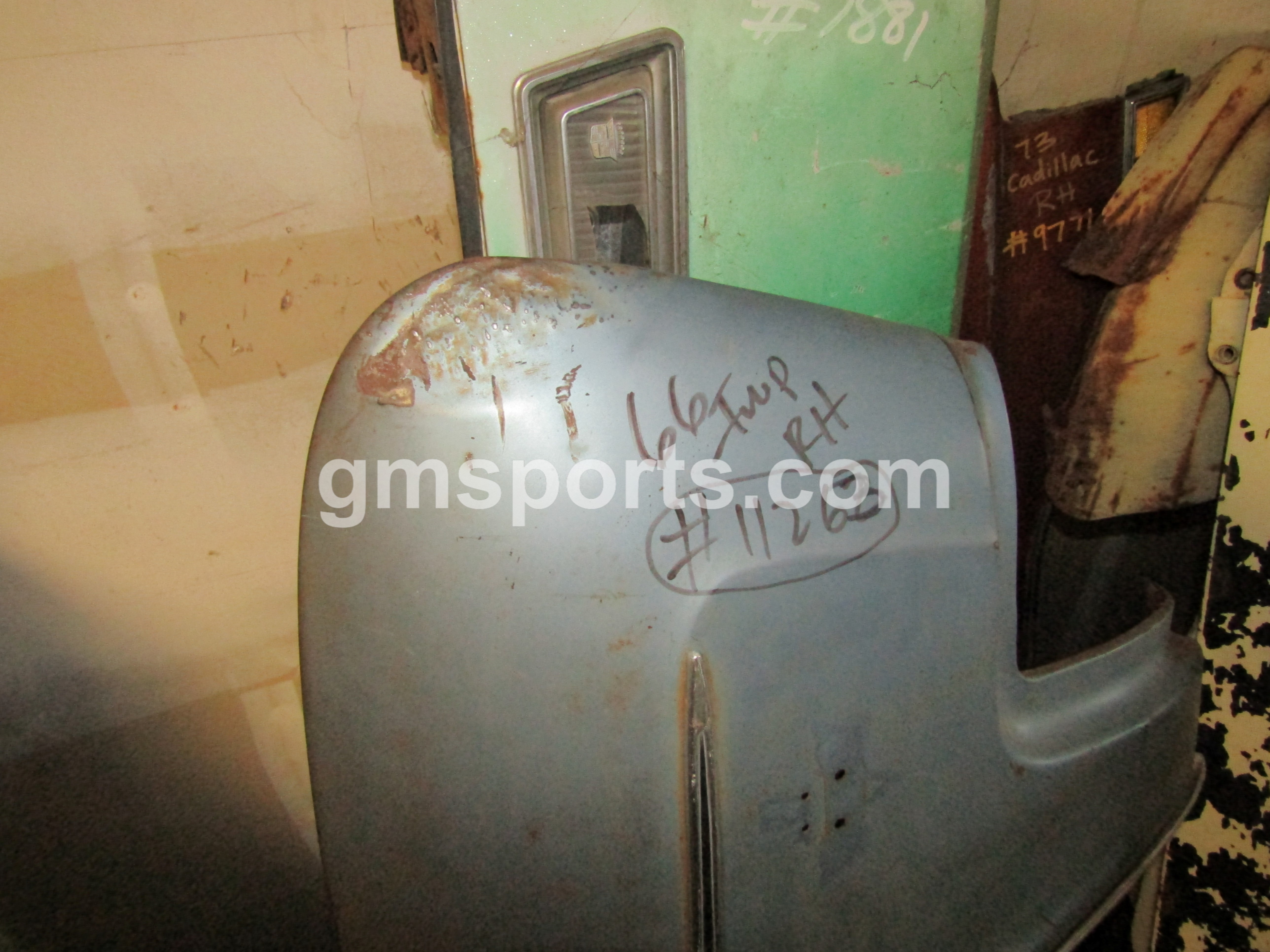 1966, Chevrolet, Impala, right, Fender