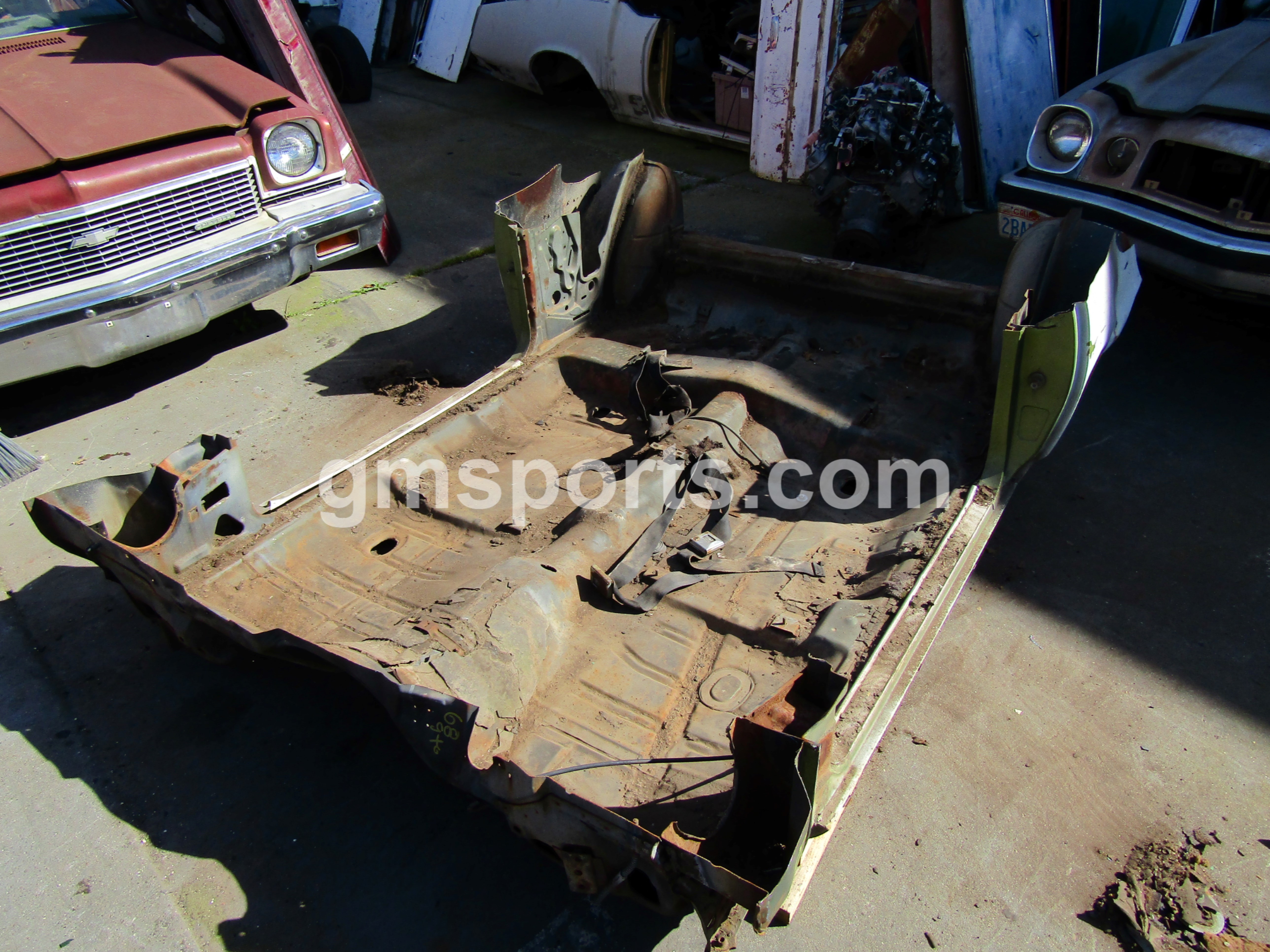1968, 1969, 1970, 1971, 1972, A-BODY, Floor Pan, Chevelle, Skylark, Cutlass, 442, GS, GTO, LeMans, Pontiac, Buick, Oldsmobile, Chevrolet