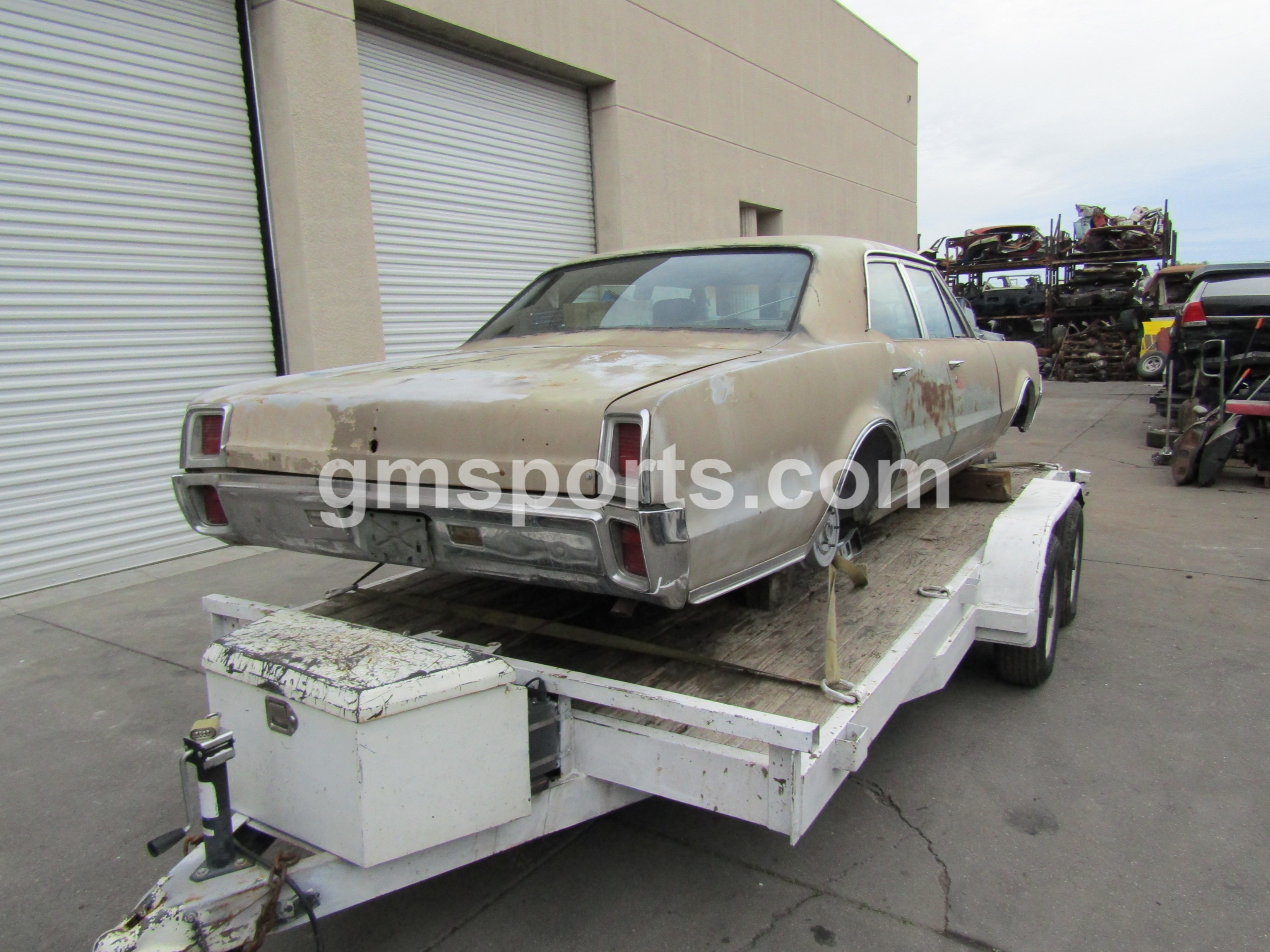 1967, Oldsmobile, Cutlass, 4, Door, Shell,Hood, Left, Right, Front, Rear, quarter, Panel, fender, Door, Deck, Lid, Frame, Glass, Back, trim, Molding, dash, Cowl, Section, fender,molding,hood,deck,lid,suspension,