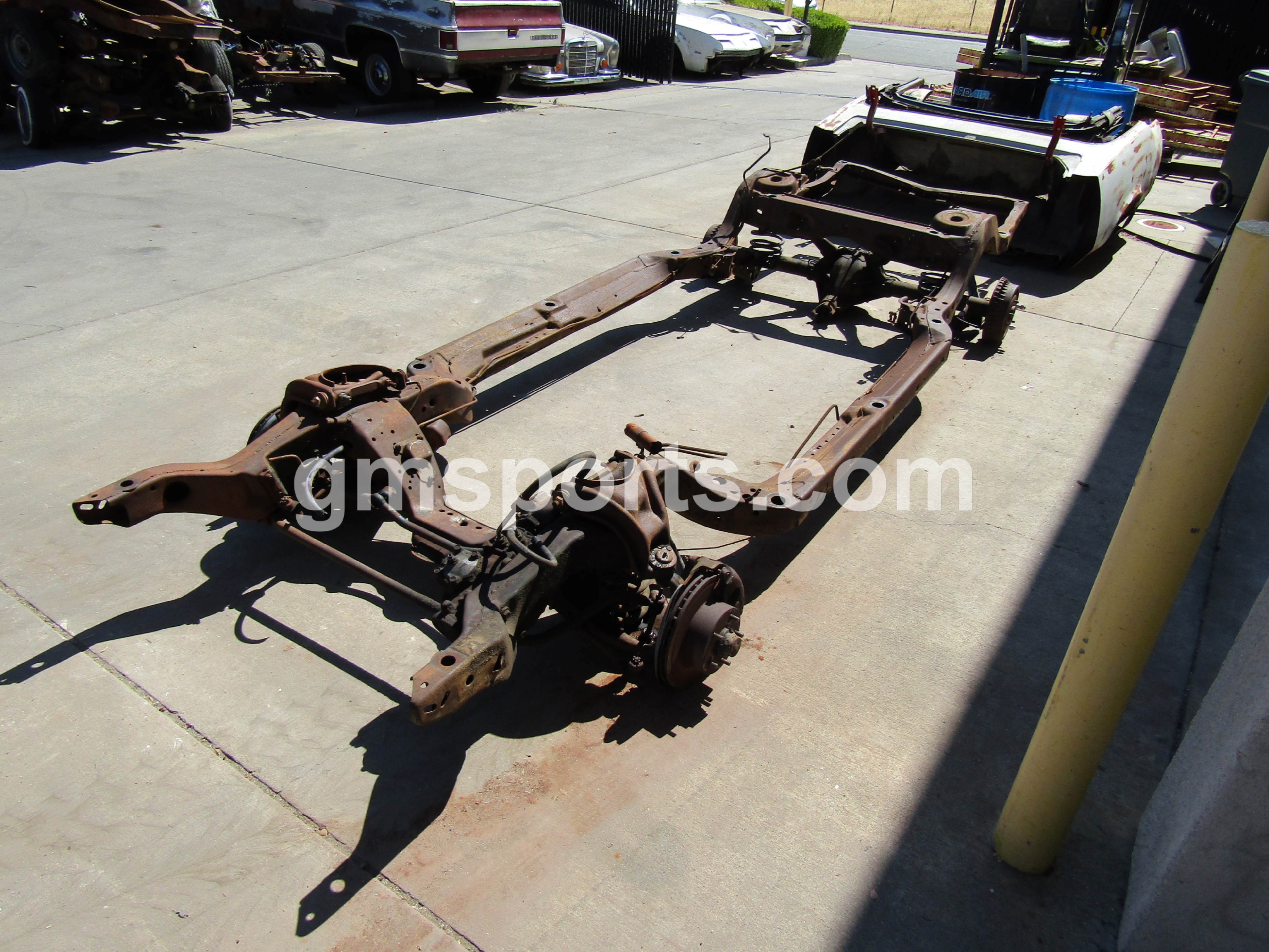 1968,1969,1970,1971,1972,chevrolet,chevelle,oldsmobile,cutlass,pontiac,gto,lemans,buick,skylark convertible,frame, chassis,rear,end,2.56,posi,rolling,suspension,