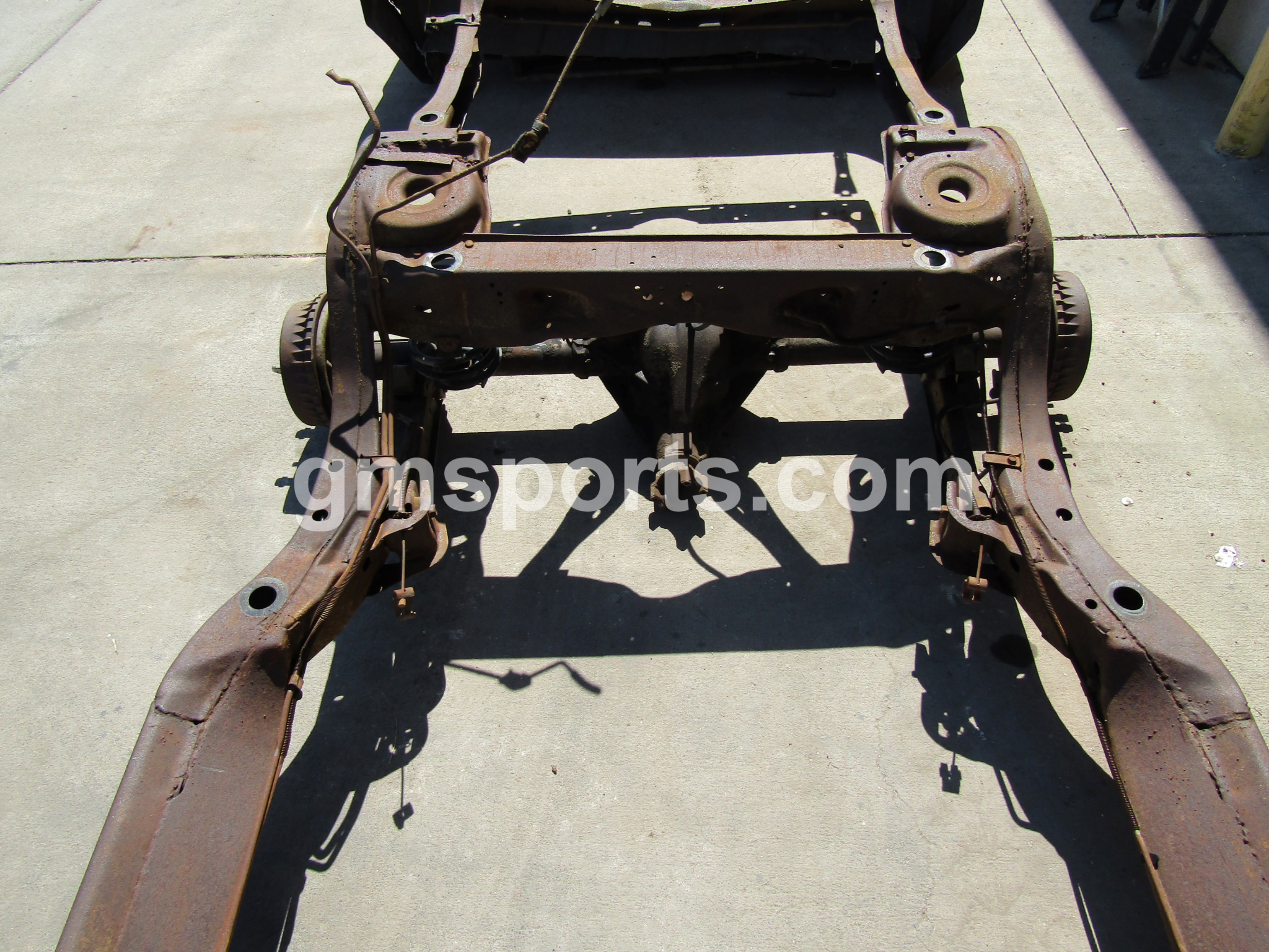 1968,1969,1970,1971,1972,chevrolet,chevelle,oldsmobile,cutlass,pontiac,gto,lemans,buick,skylark convertible,frame, chassis,rear,end,2.56,posi,rolling,suspension,