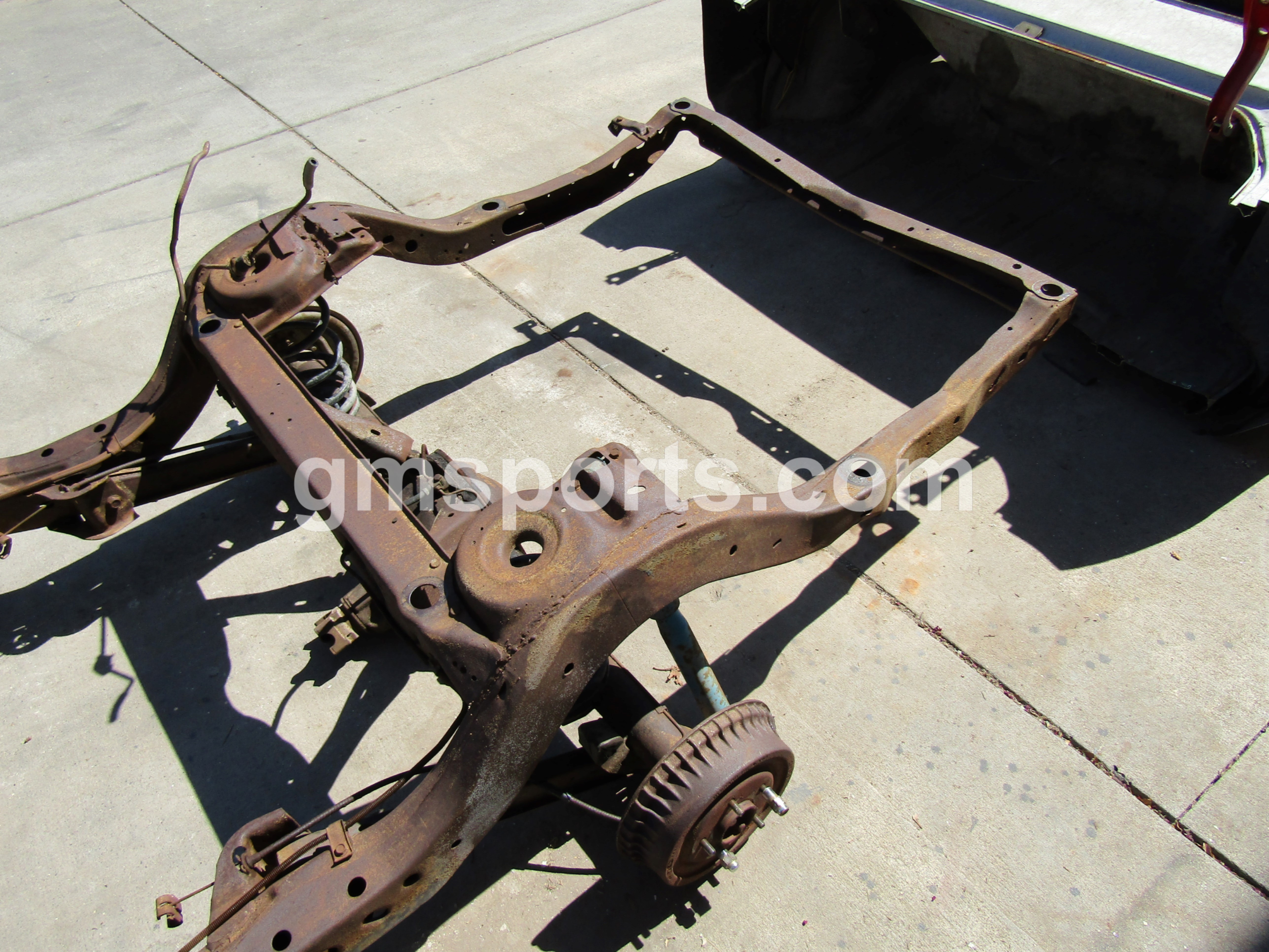 1968,1969,1970,1971,1972,chevrolet,chevelle,oldsmobile,cutlass,pontiac,gto,lemans,buick,skylark convertible,frame, chassis,rear,end,2.56,posi,rolling,suspension,