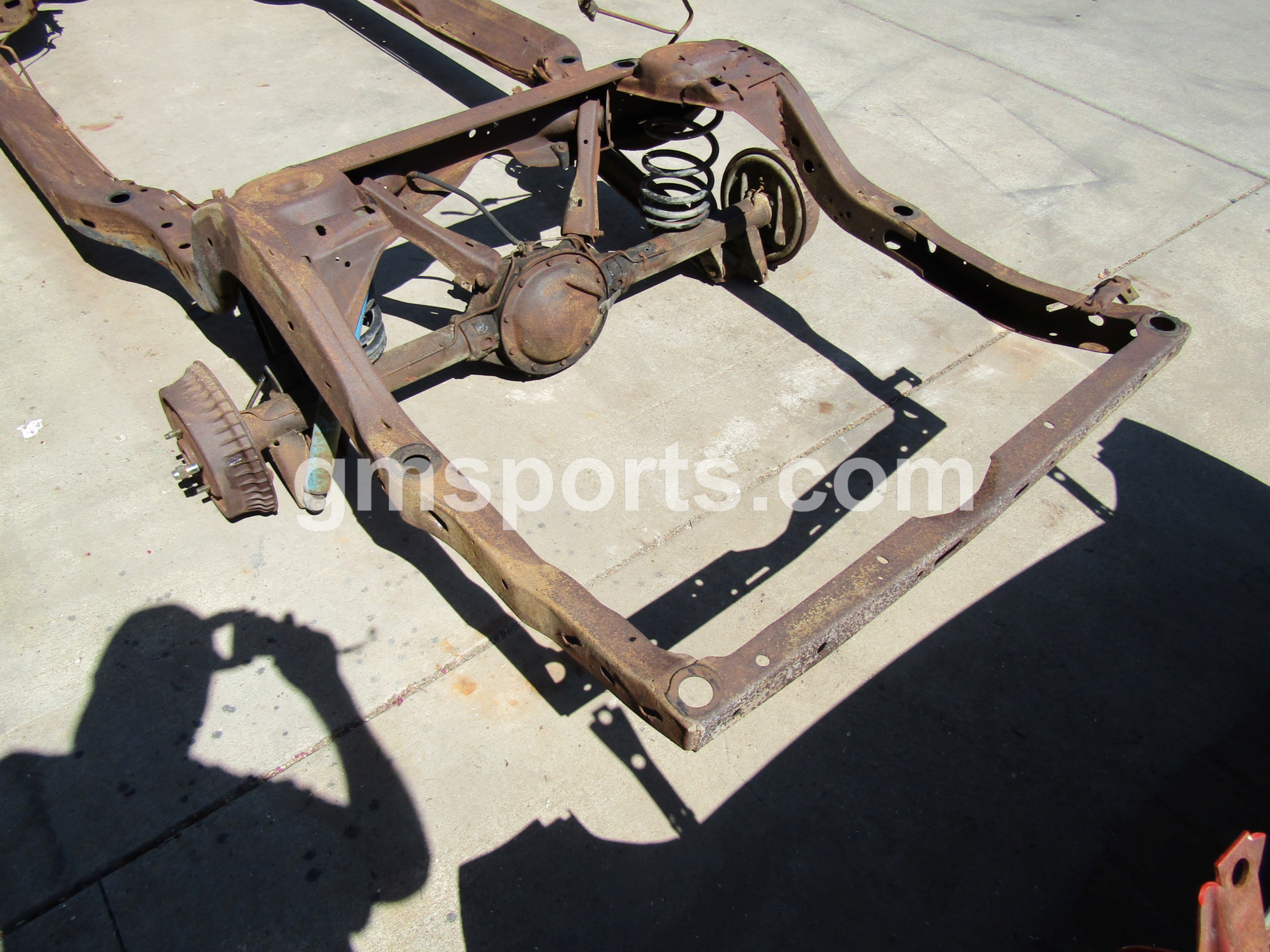 1968,1969,1970,1971,1972,chevrolet,chevelle,oldsmobile,cutlass,pontiac,gto,lemans,buick,skylark convertible,frame, chassis,rear,end,2.56,posi,rolling,suspension,