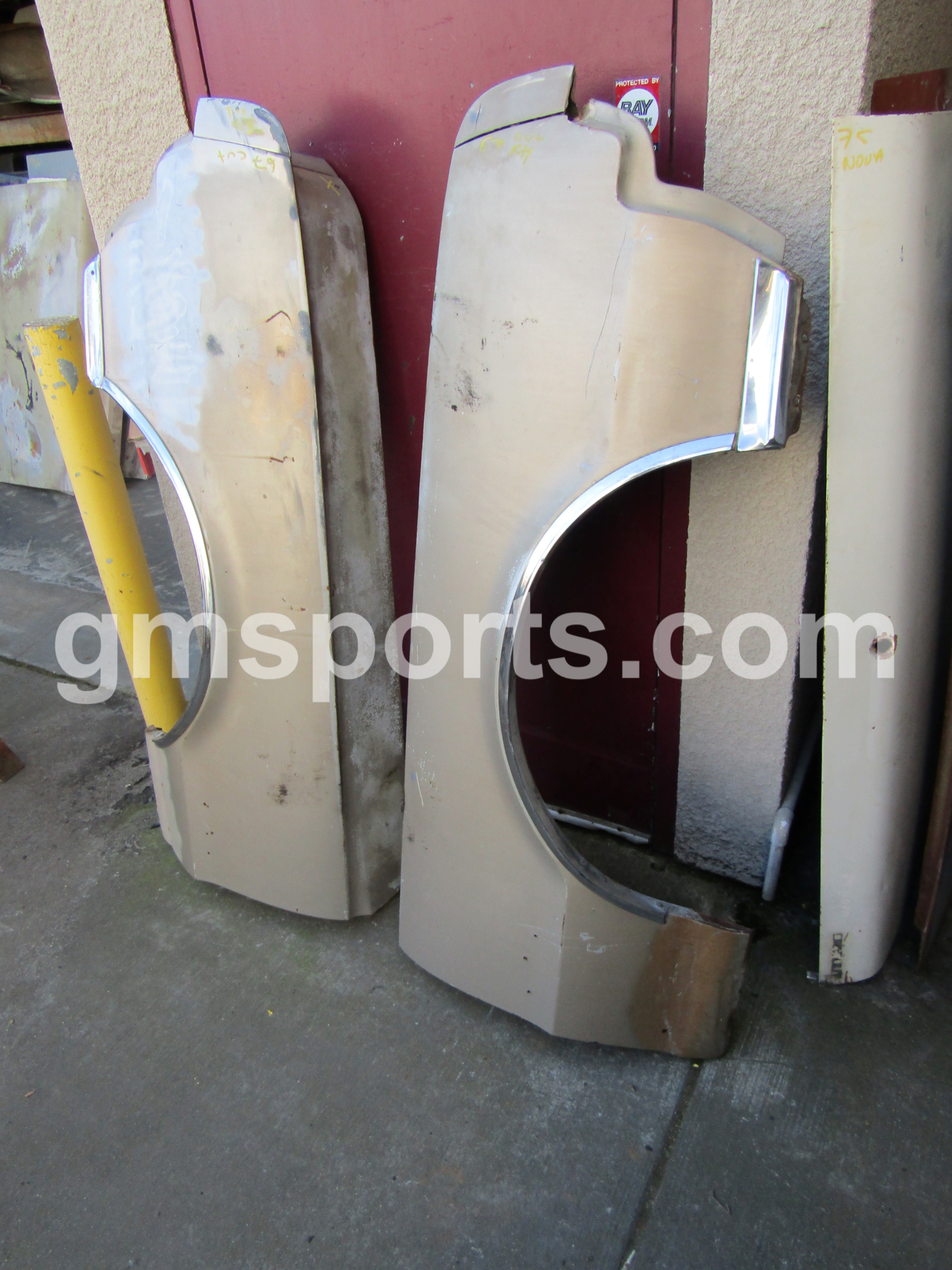 1966, 1967, Oldsmobile, Cutlass, Left, and, Right, Fenders,