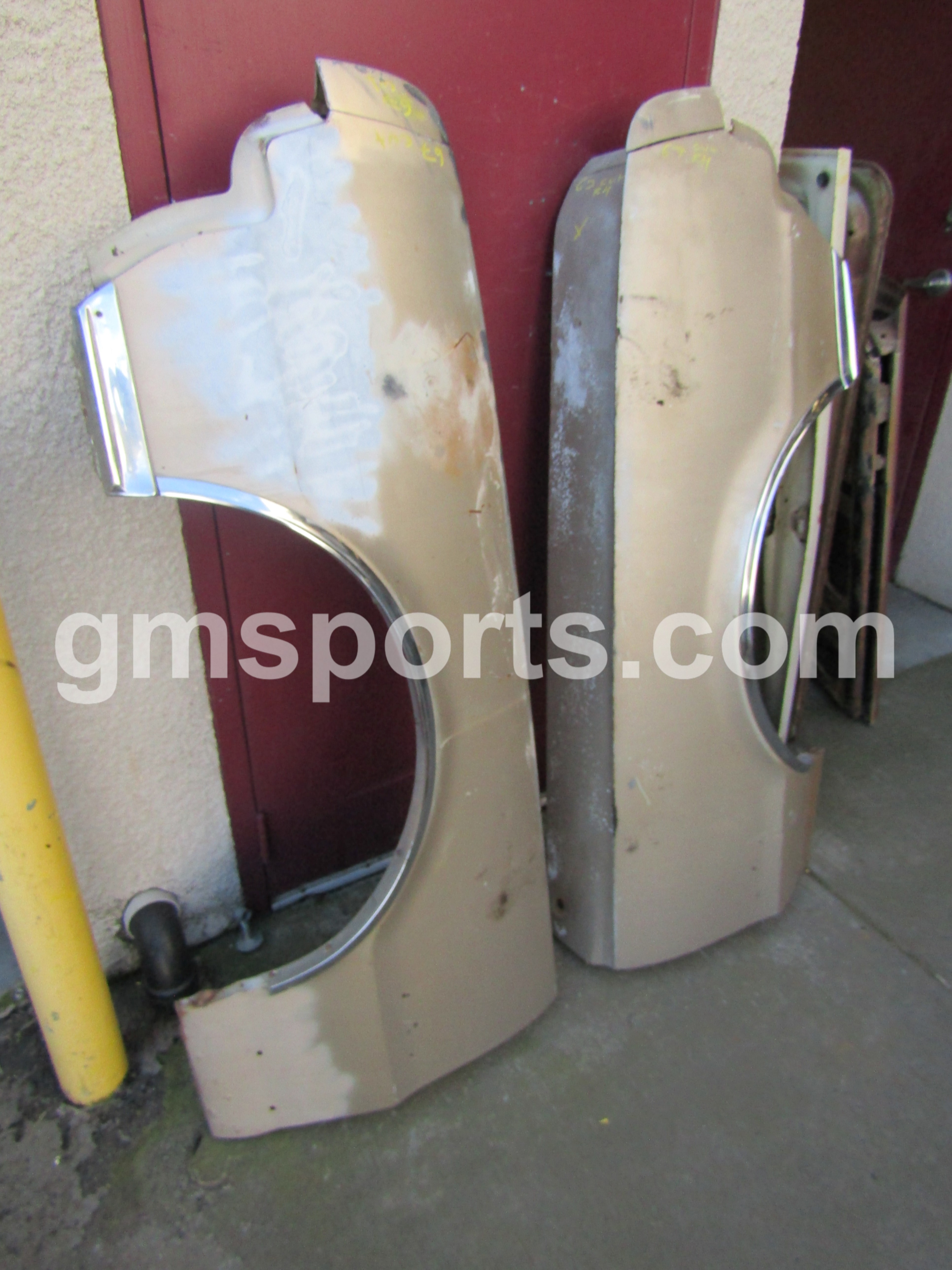 1966, 1967, Oldsmobile, Cutlass, Left, and, Right, Fenders,