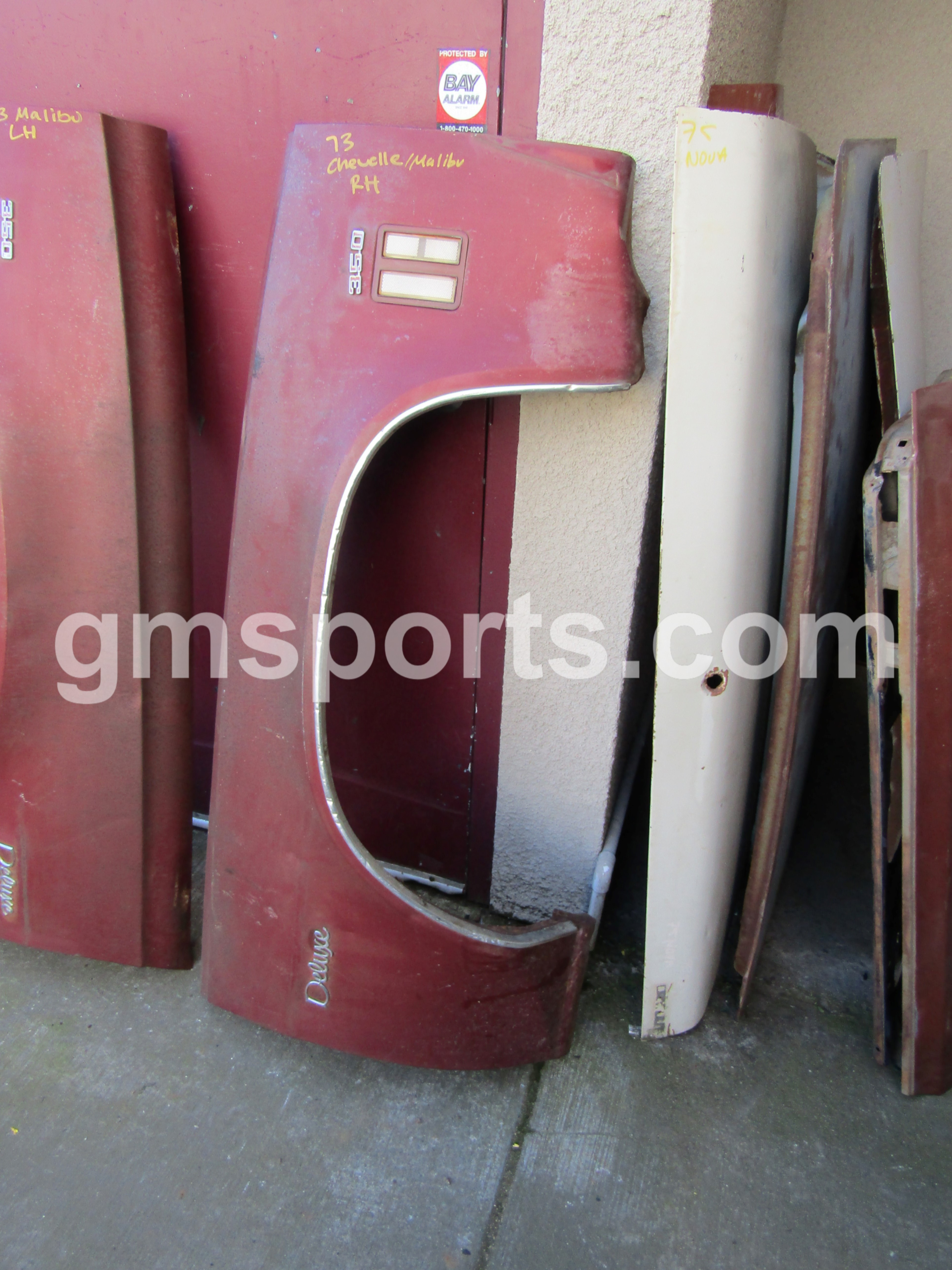 1973,1974,1975,1976,1977, Chevrolet, chevelle,El, Camino, GMC, Sprint, Left, and Right, Fender,el camino,