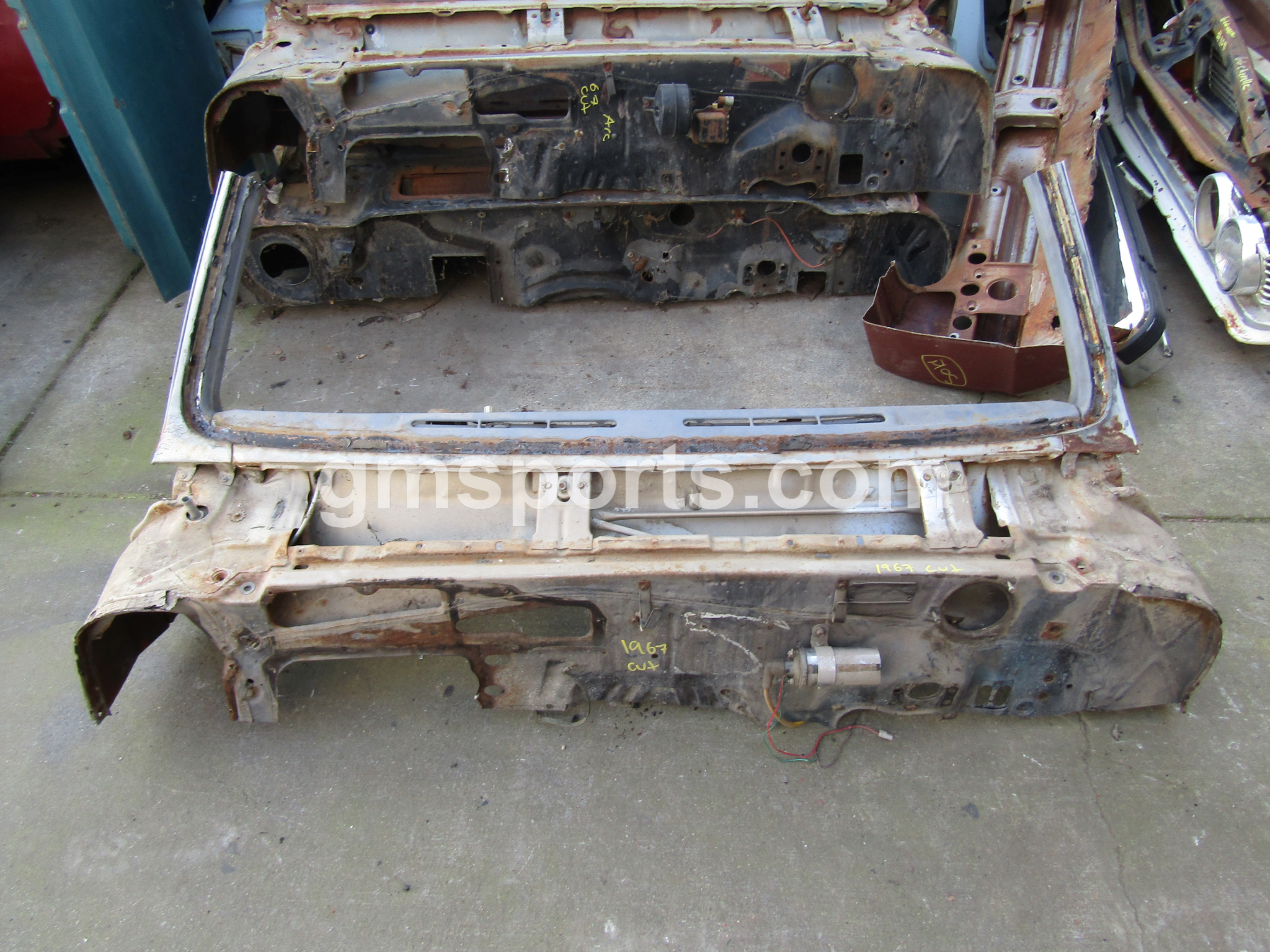 1966, 1967, Oldsmobile, Cuatlass, 442, AC, Cowl, Section,