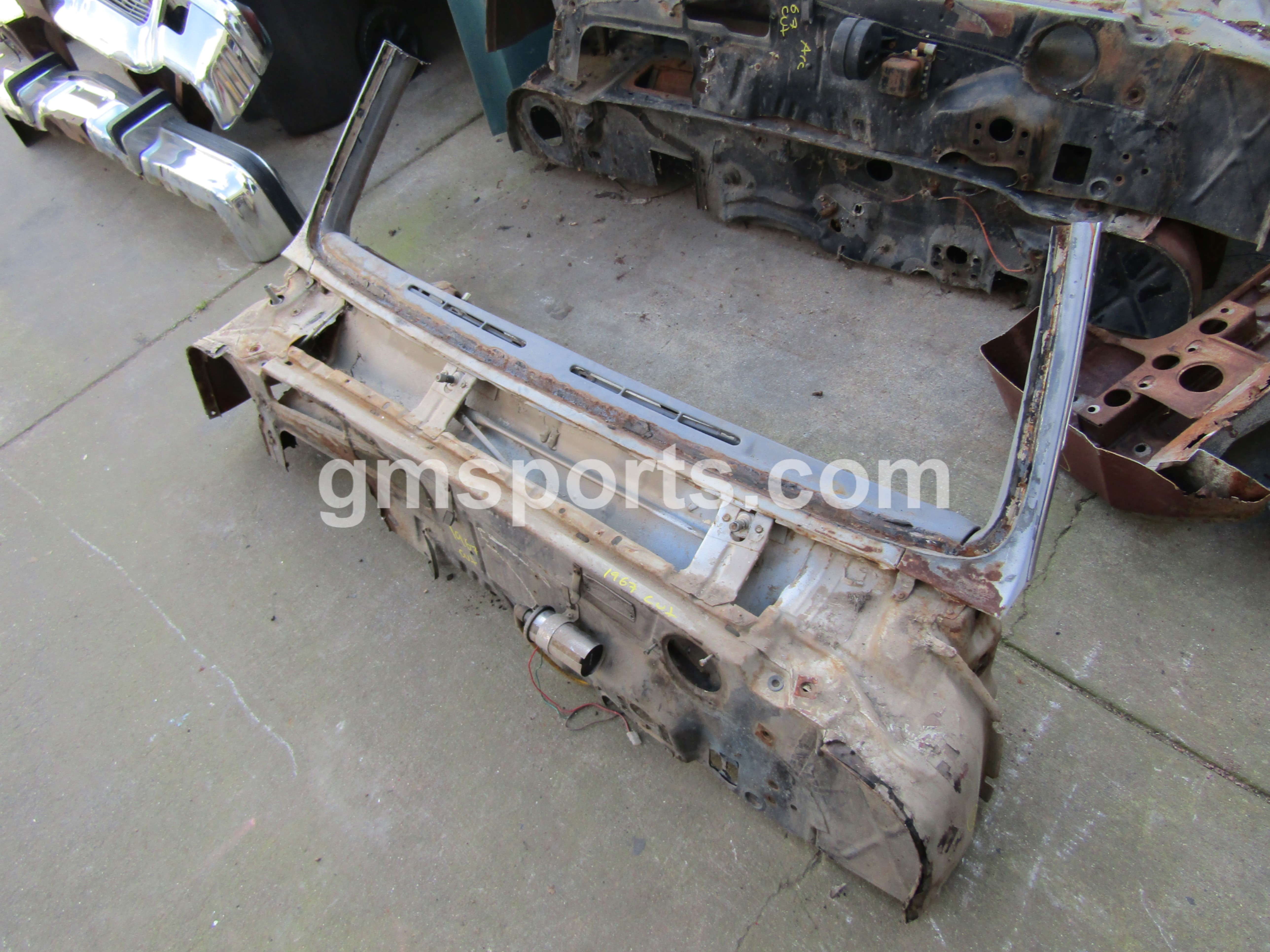 1966, 1967, Oldsmobile, Cuatlass, 442, AC, Cowl, Section,