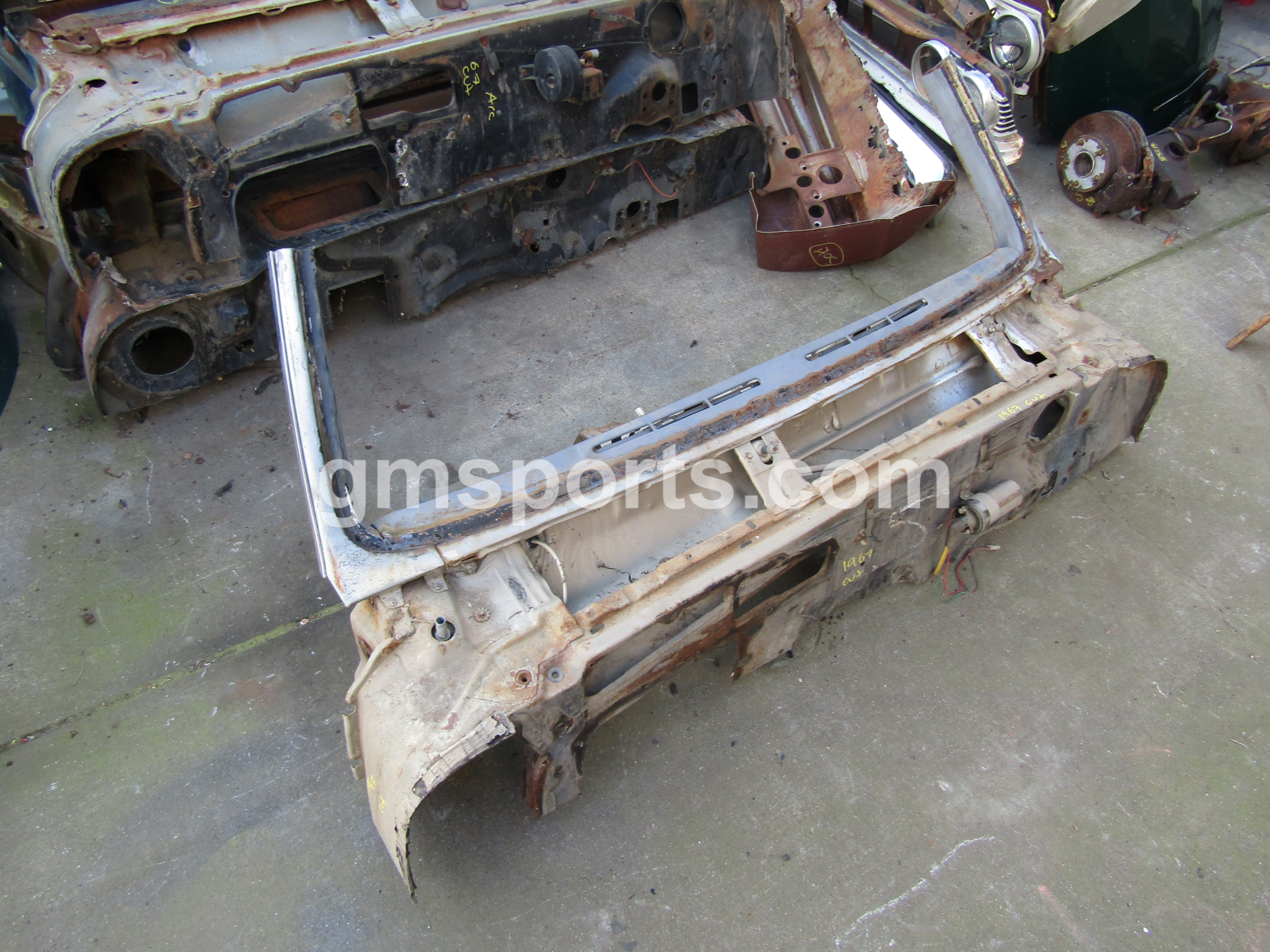 1966, 1967, Oldsmobile, Cuatlass, 442, AC, Cowl, Section,