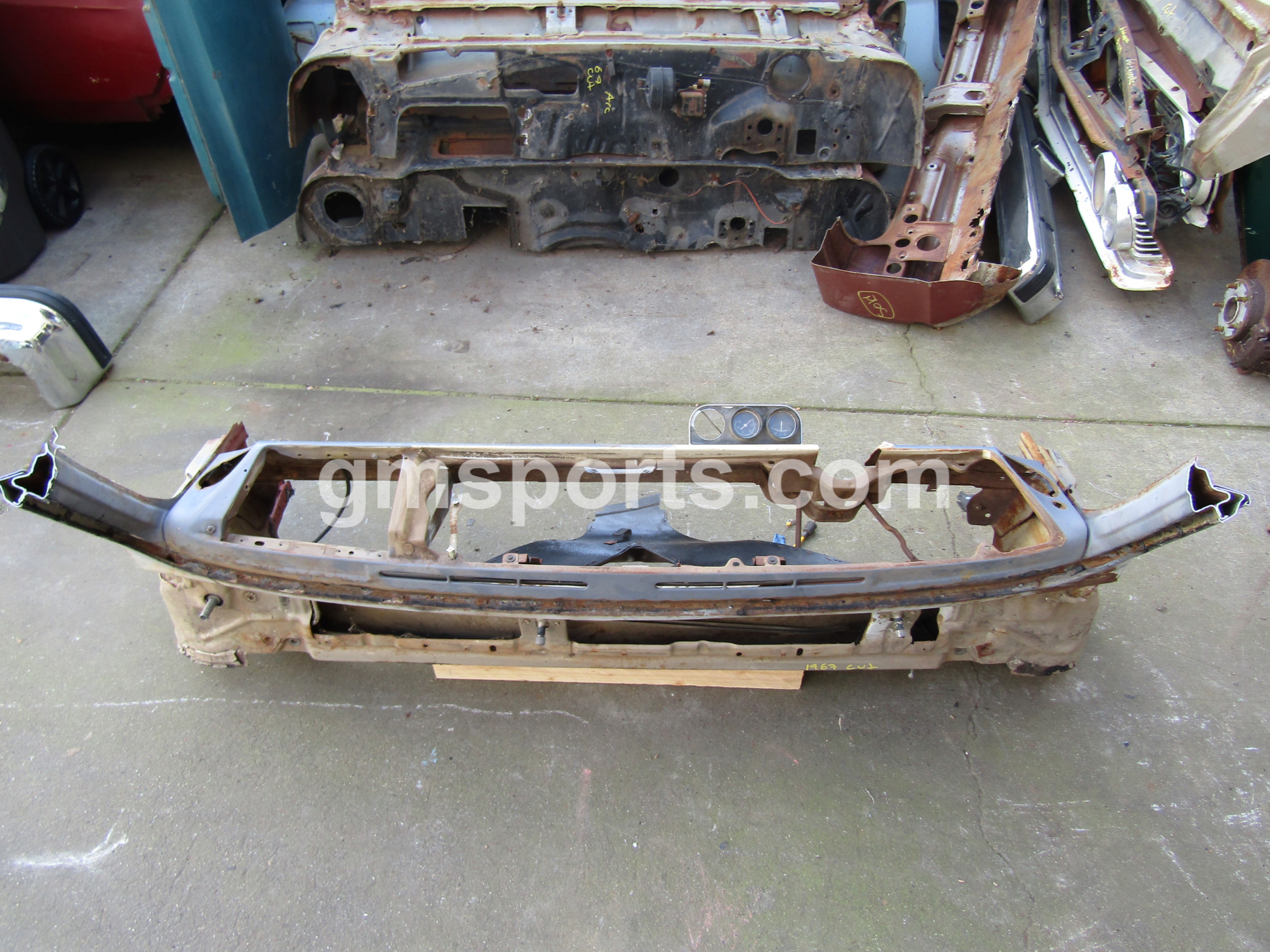 1966, 1967, Oldsmobile, Cuatlass, 442, AC, Cowl, Section,