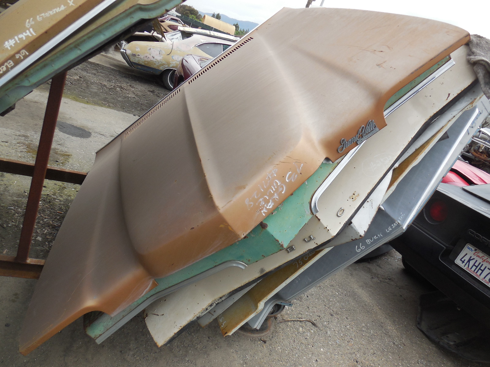 1973 Pontiac Hood