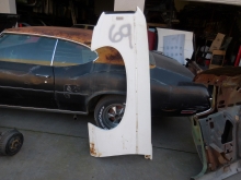 1969, Chevrolet, Impala, Left, Fender,