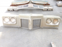 1972 Pontiac Catalina Header Panel Grill Headlight Bezels