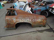 1973, 1974, Chevrolet, Nova, 2, Door, Sedan, left, Quarter, Panel,