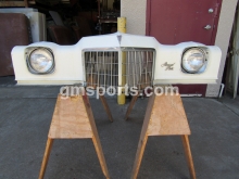 1971, 1972, Pontiac, Grand, Prix, Header, Panel, Assembly, Headlight, Bezel, Grill
